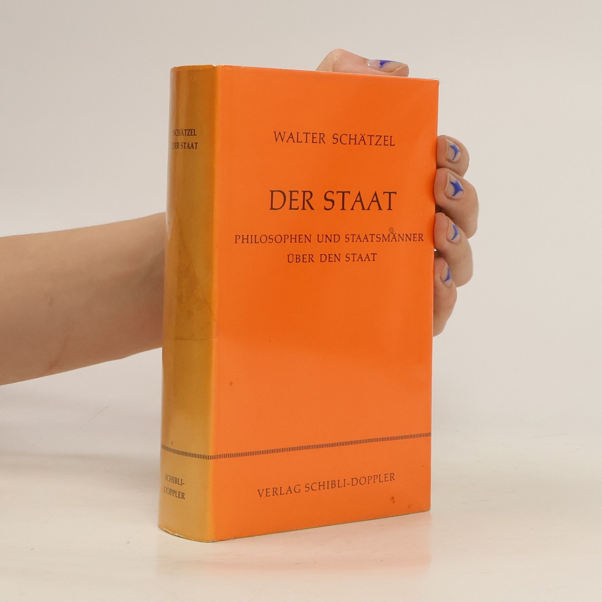Walter Schätzel Der Staat