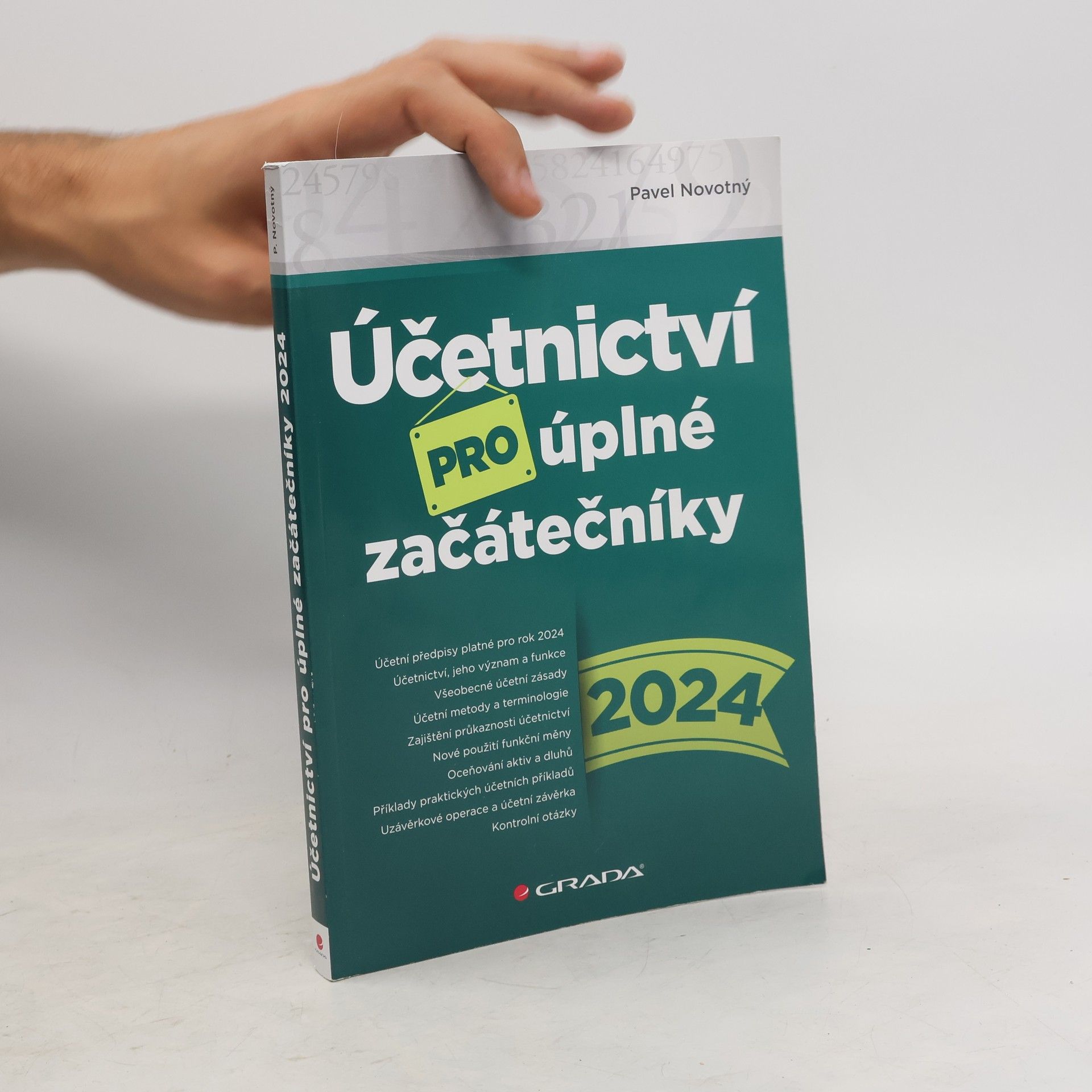 Pavel Novotný Účetnictví pro úplné začátečníky 2024
