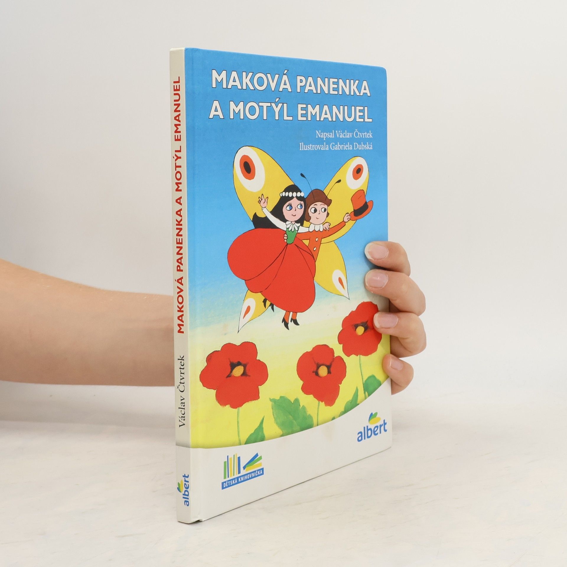 Maková panenka a motýl Emanuel