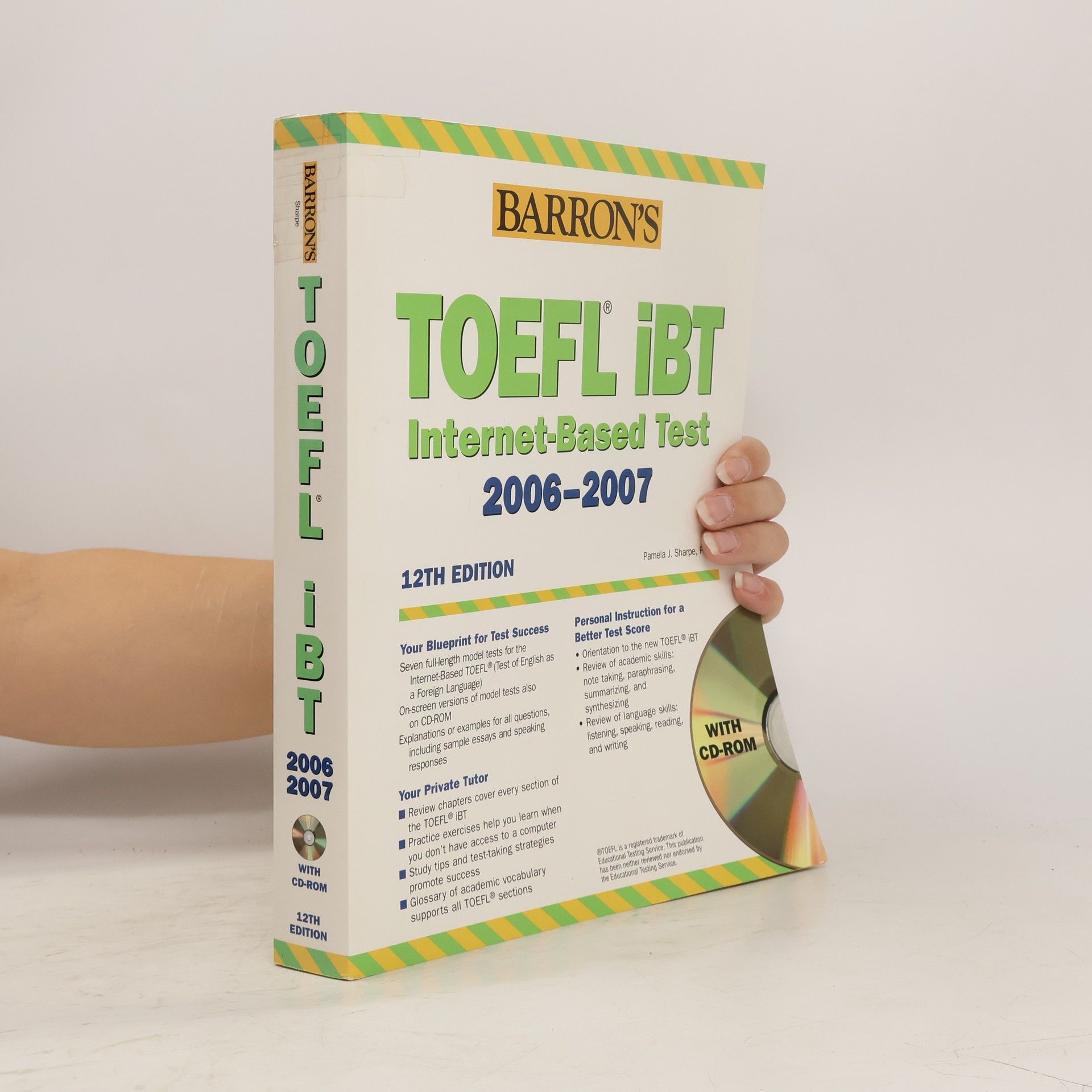 Pamela J. Sharpe Barron's TOEFL iBT Internet-Based Test with CD-ROM