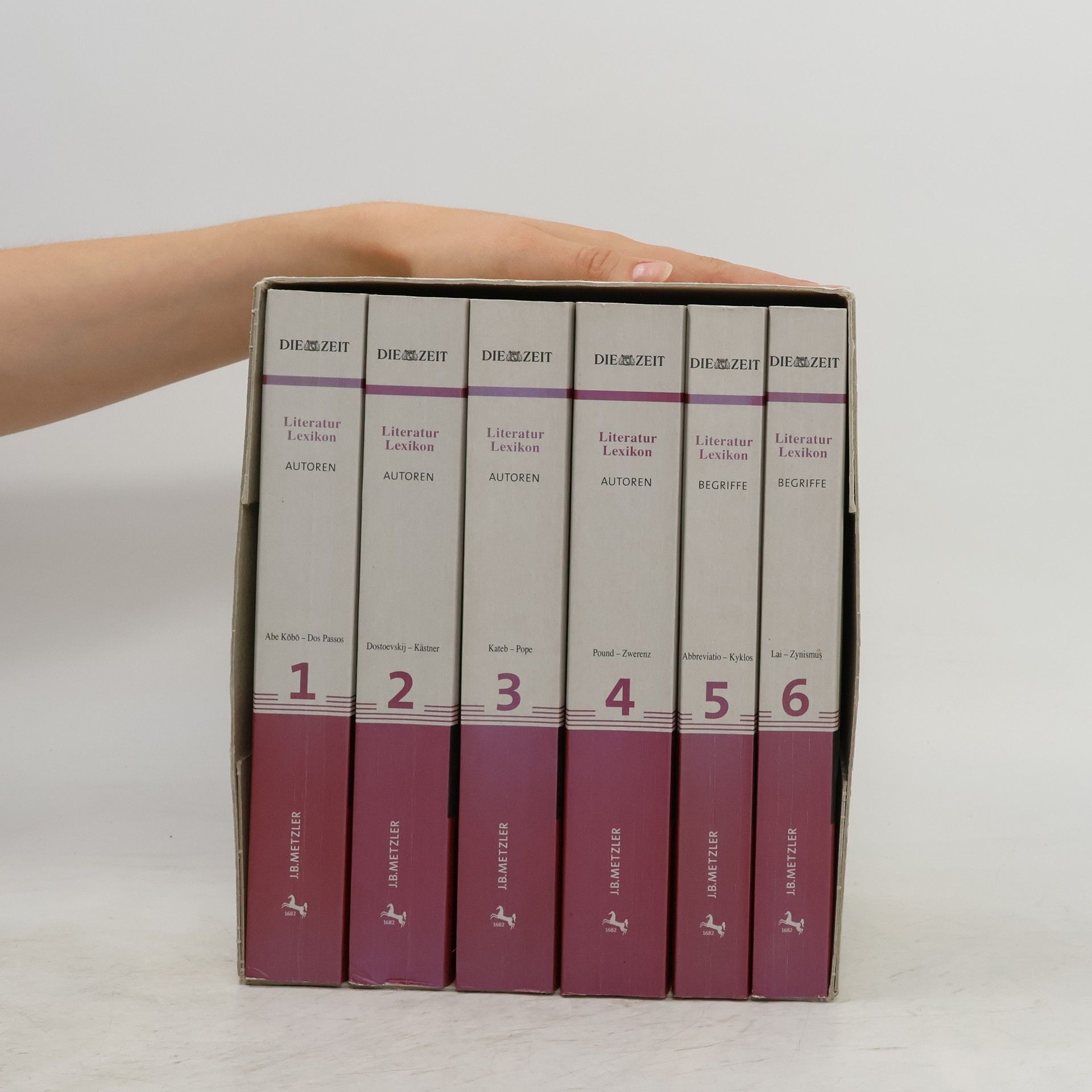 Die Die Zeit DIE ZEIT Literatur-Lexikon. Autoren und Begriffe in sechs Bänden - Mit dem Besten aus der ZEIT
