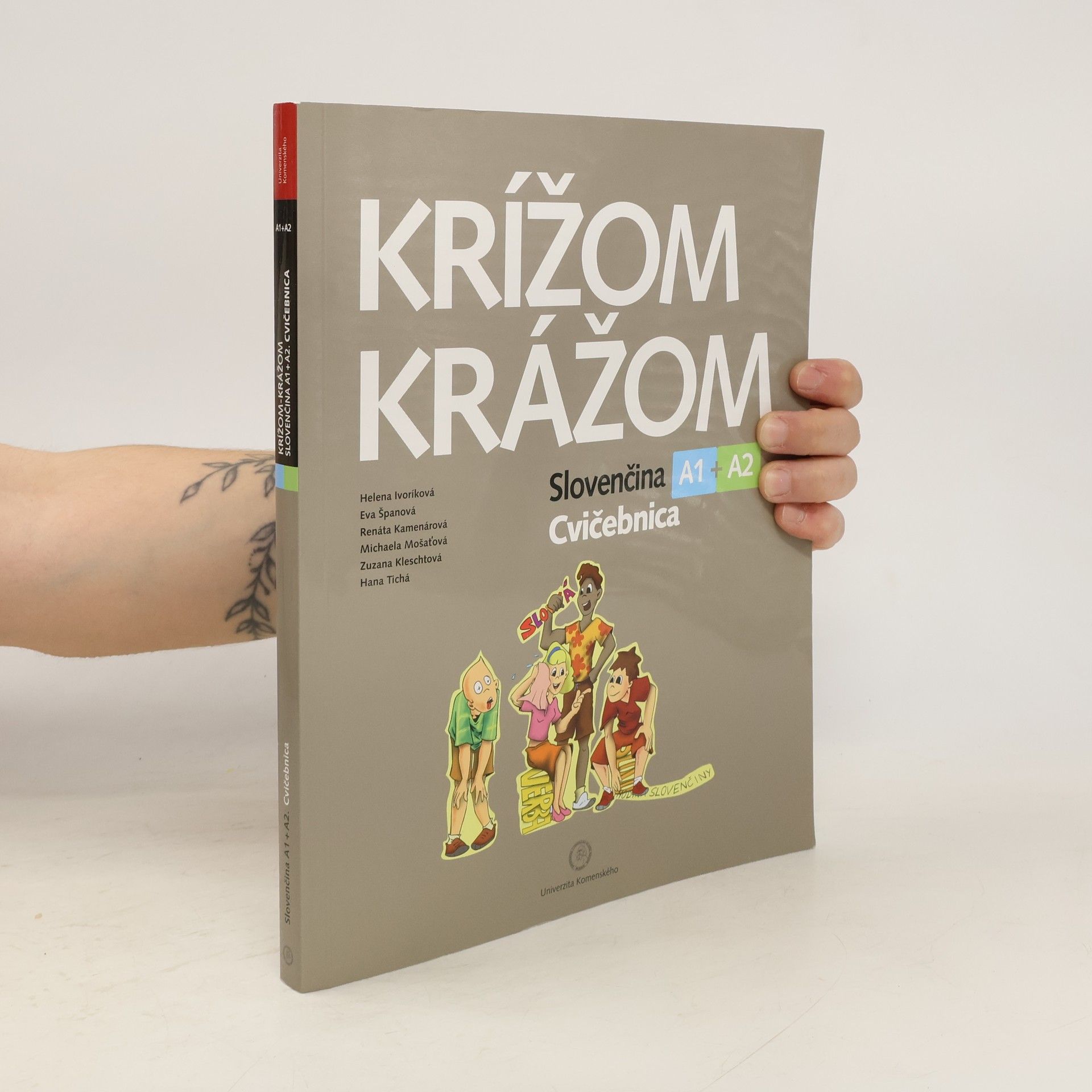 Helena Ľos Ivoríková Krížom krážom. Cvičebnica A1+A2