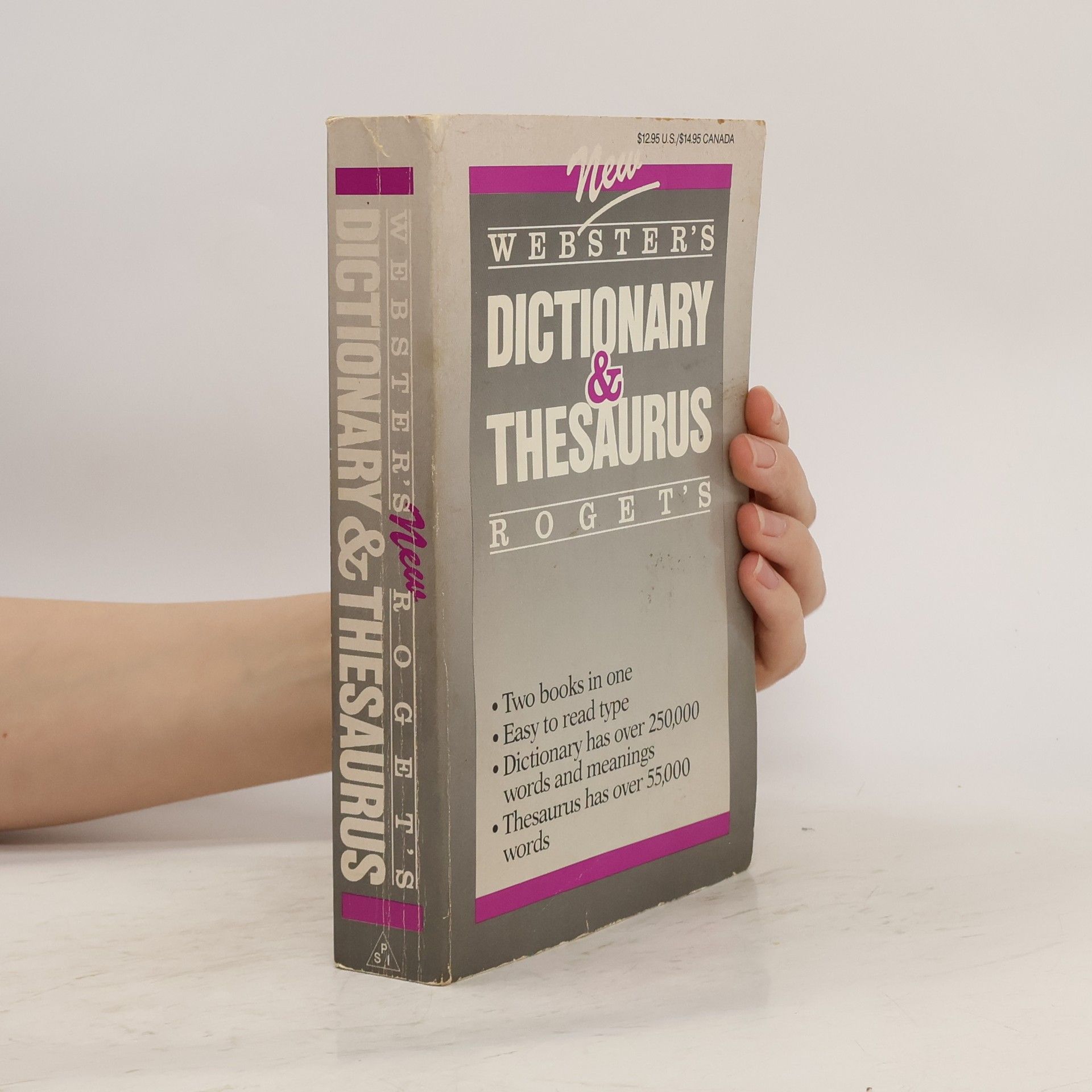 New Webster's Dictionary & Thesaurus Roget's.