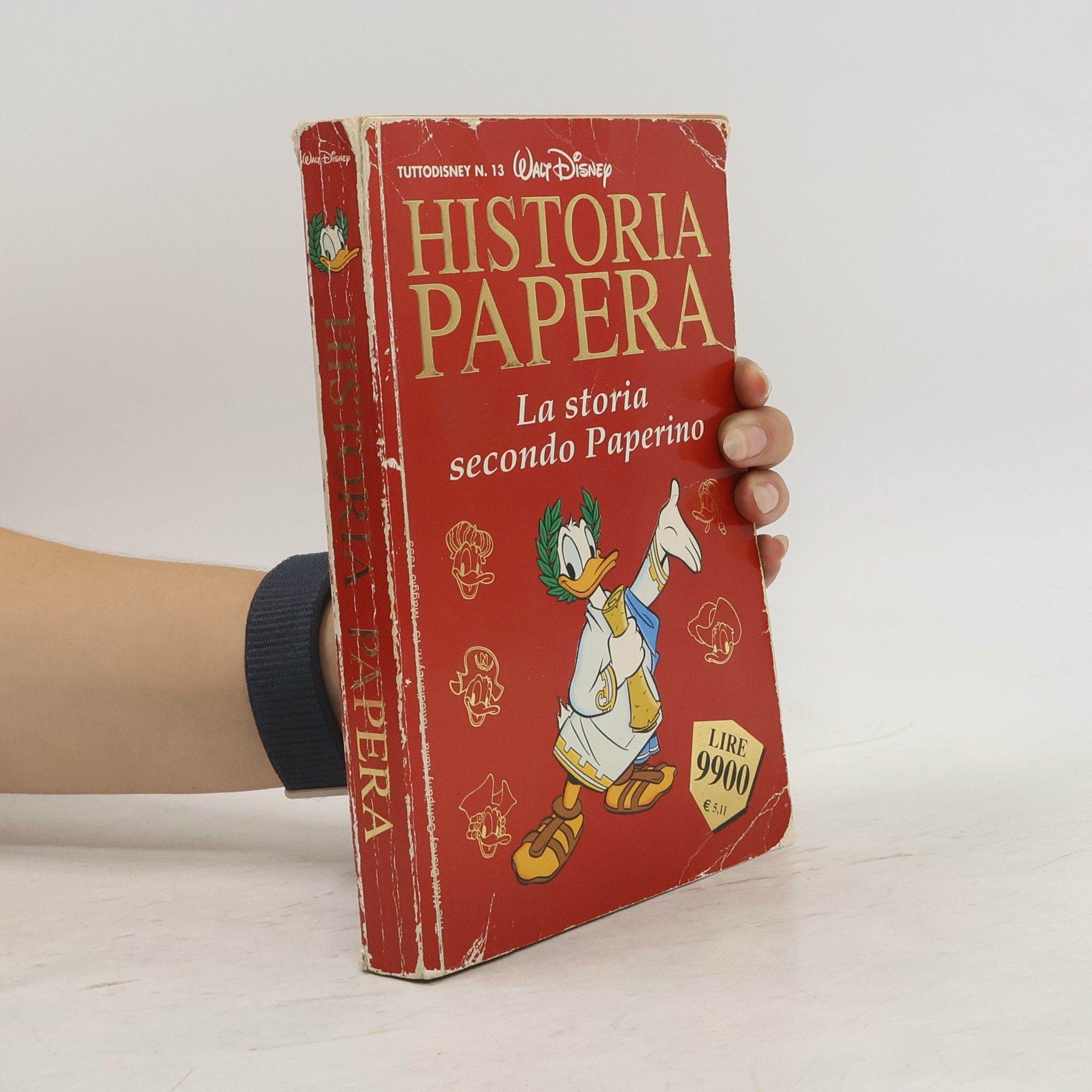 Kolektív autorov Historia papera. La storia secondo Paperino