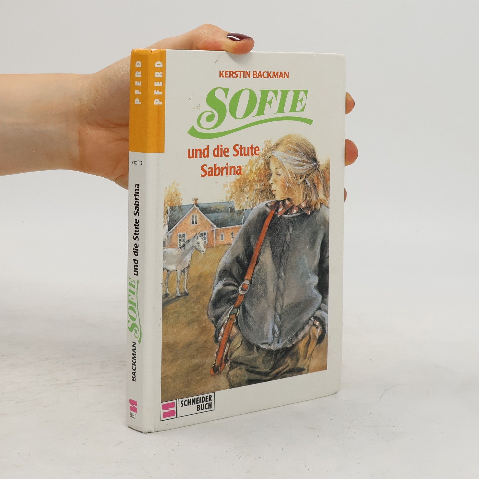 Kerstin Backman Sofie und die Stute Sabrina