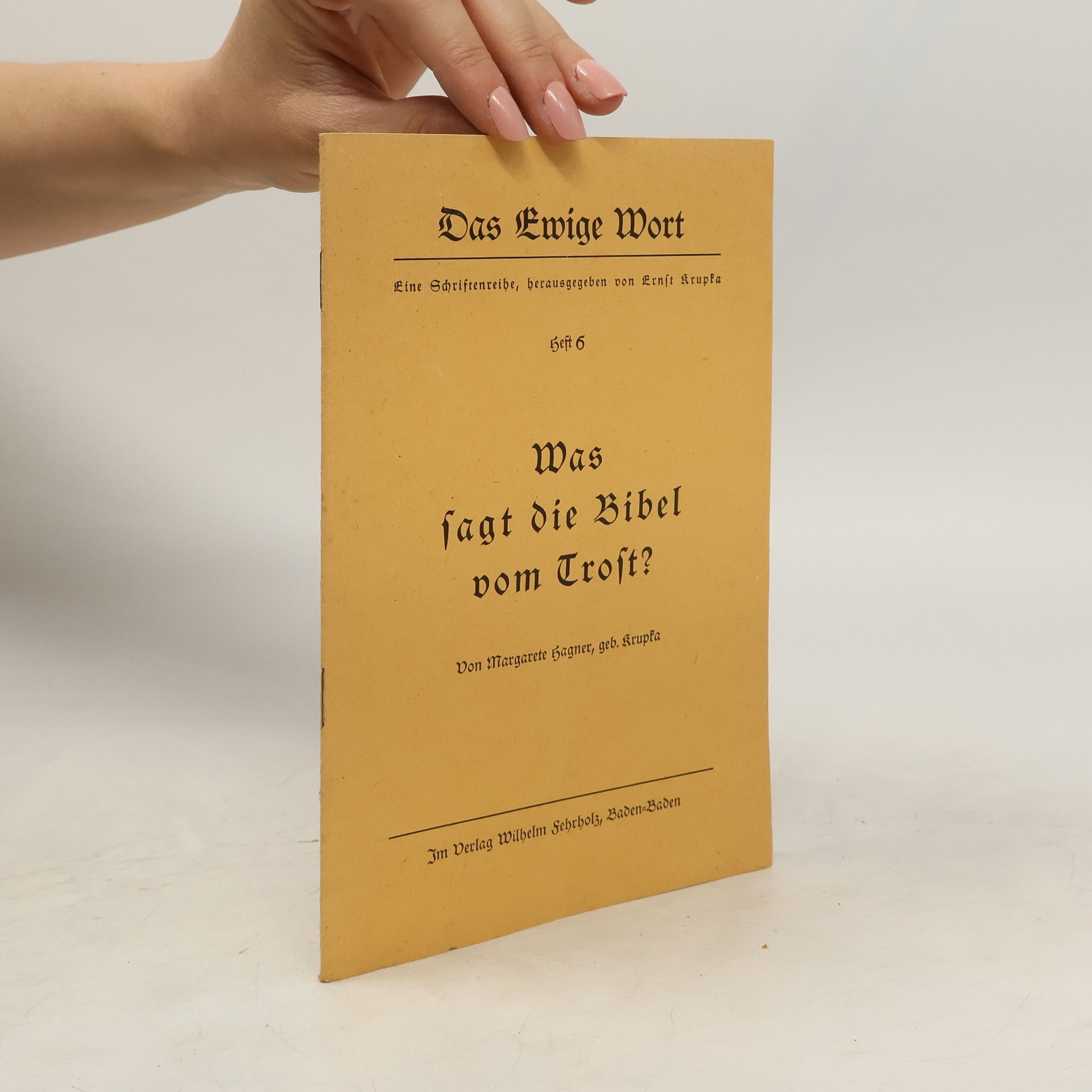 Autorenkollektiv Was sagt die Bibel vom Trost?