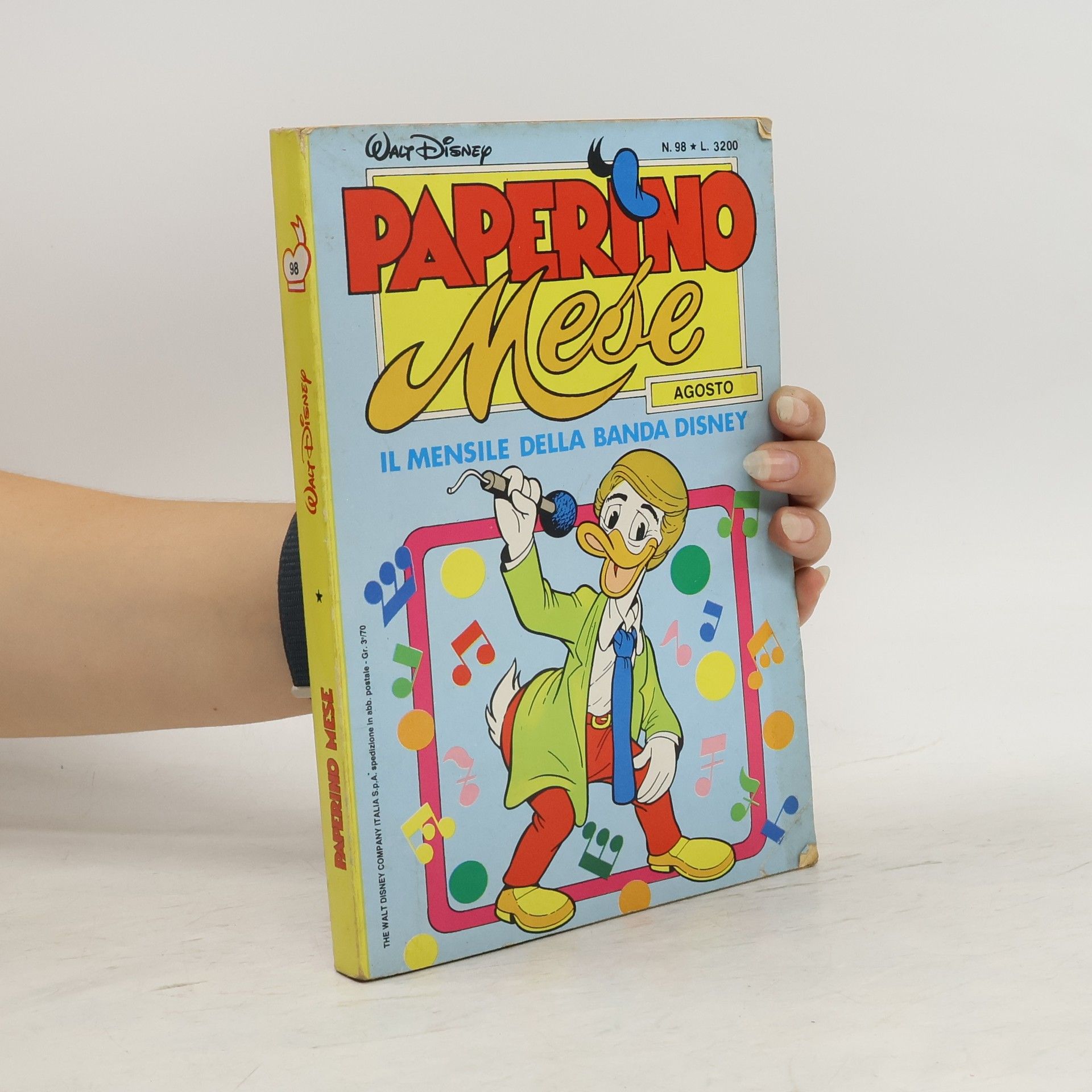 Kolektiv autorů Paperino 98. Mese