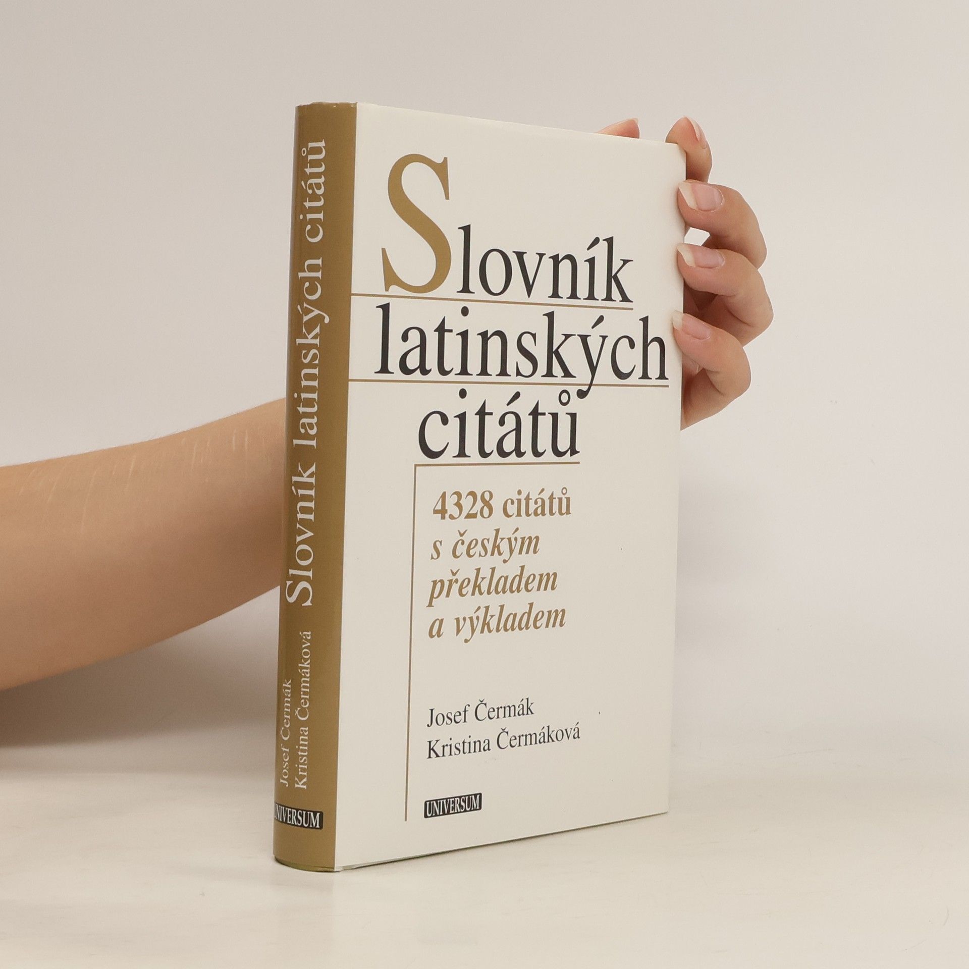 Josef Čermák Slovník latinských citátů