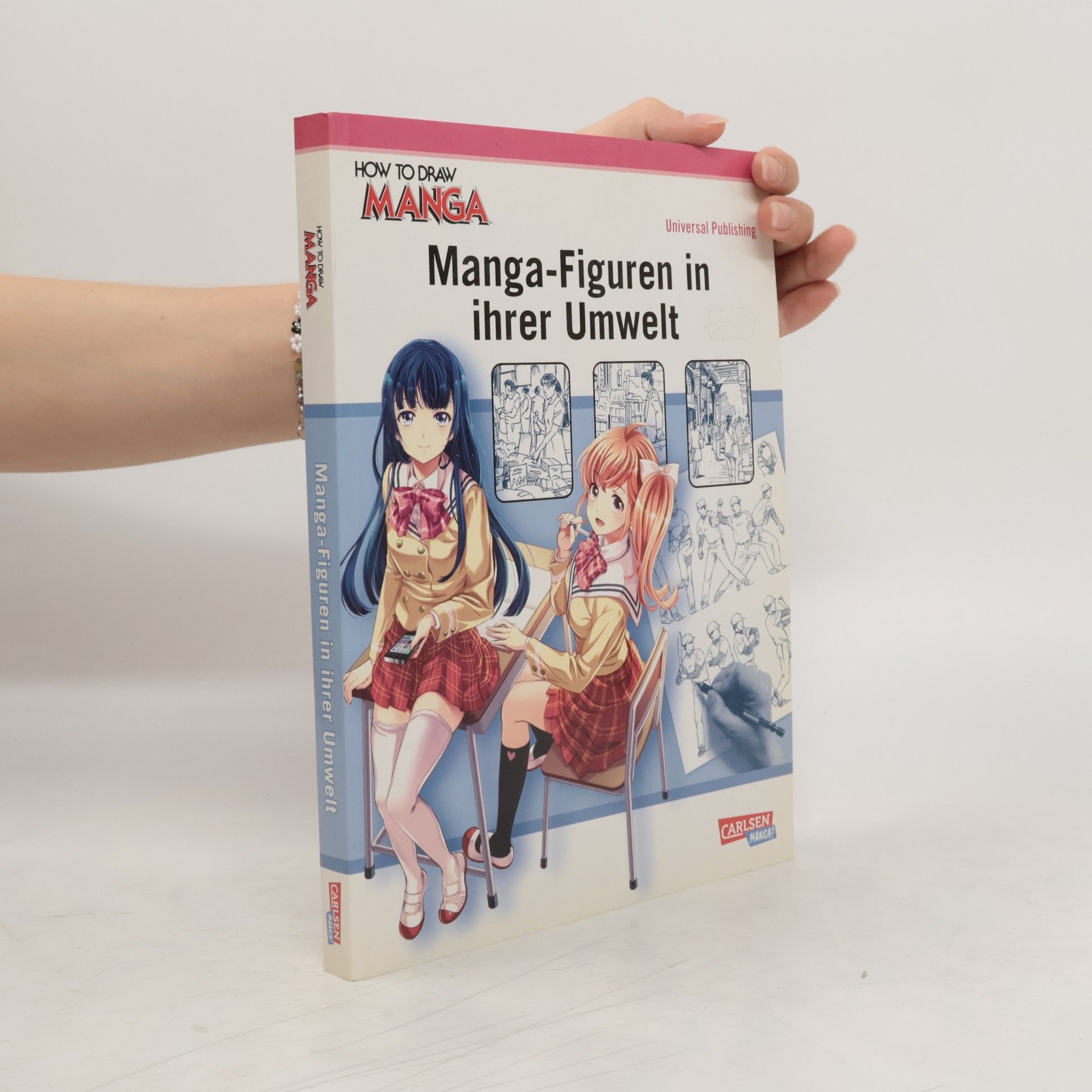 Toro Nagasawa Manga-Figuren in ihrer Umwelt