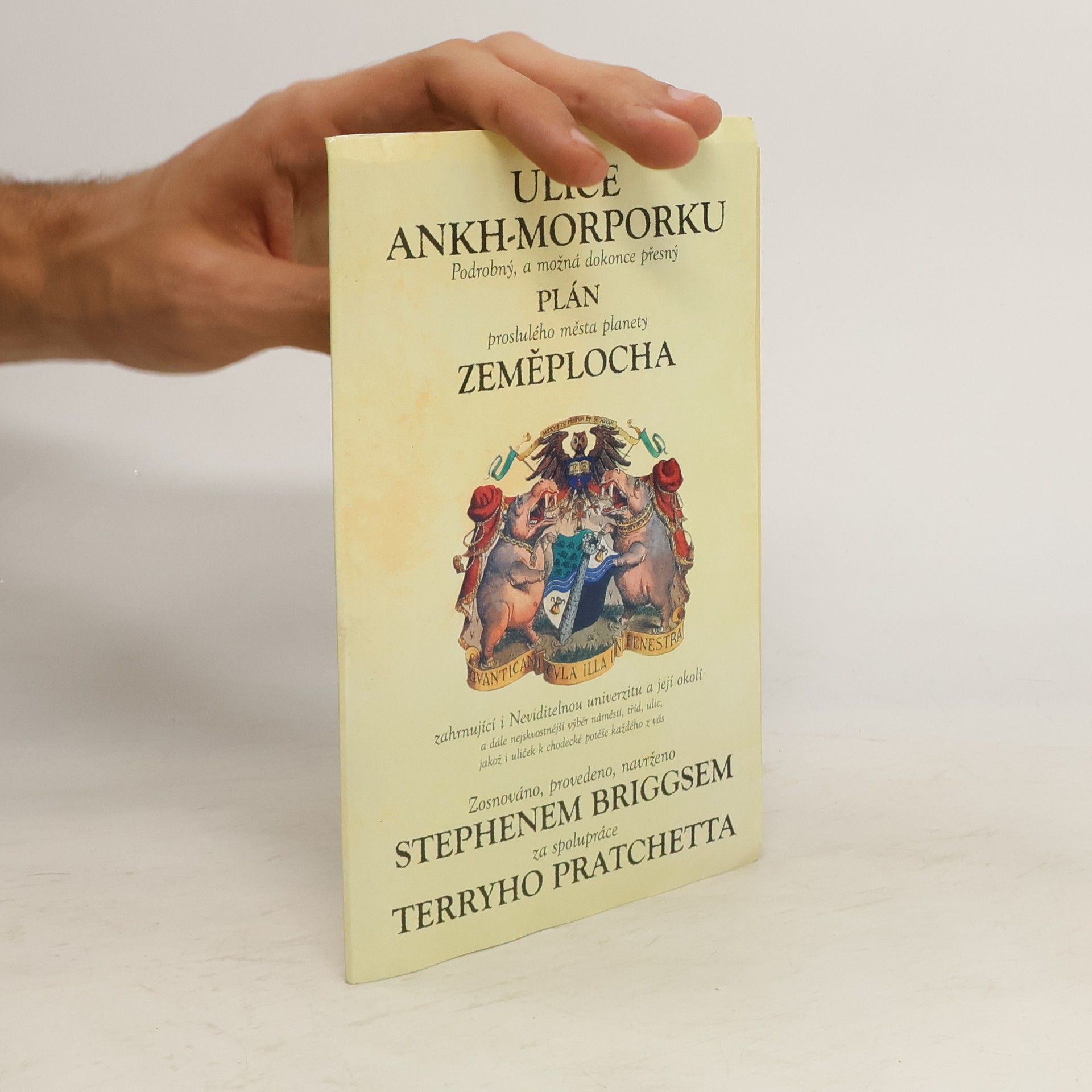 Terry Pratchett Ulice Ankh-Morporku. Plán proslulého města planety Zeměplocha