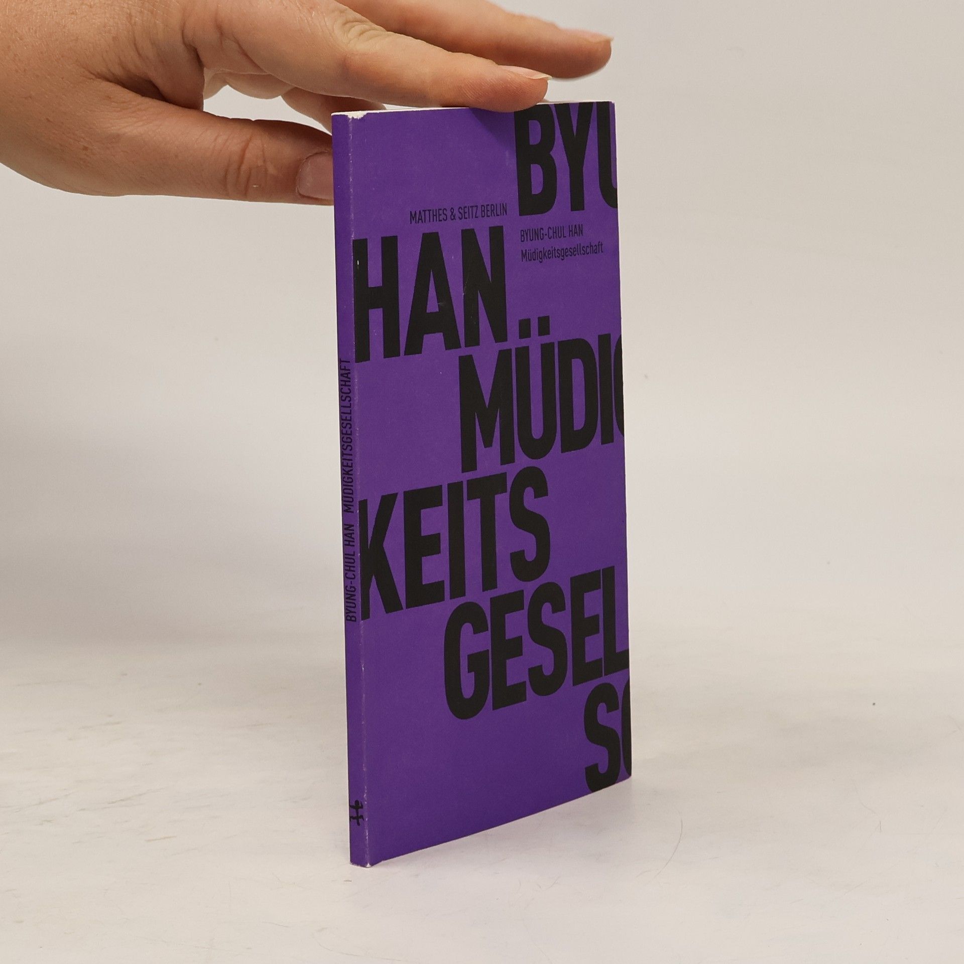 Byung-Chul Han Müdigkeitsgesellschaft