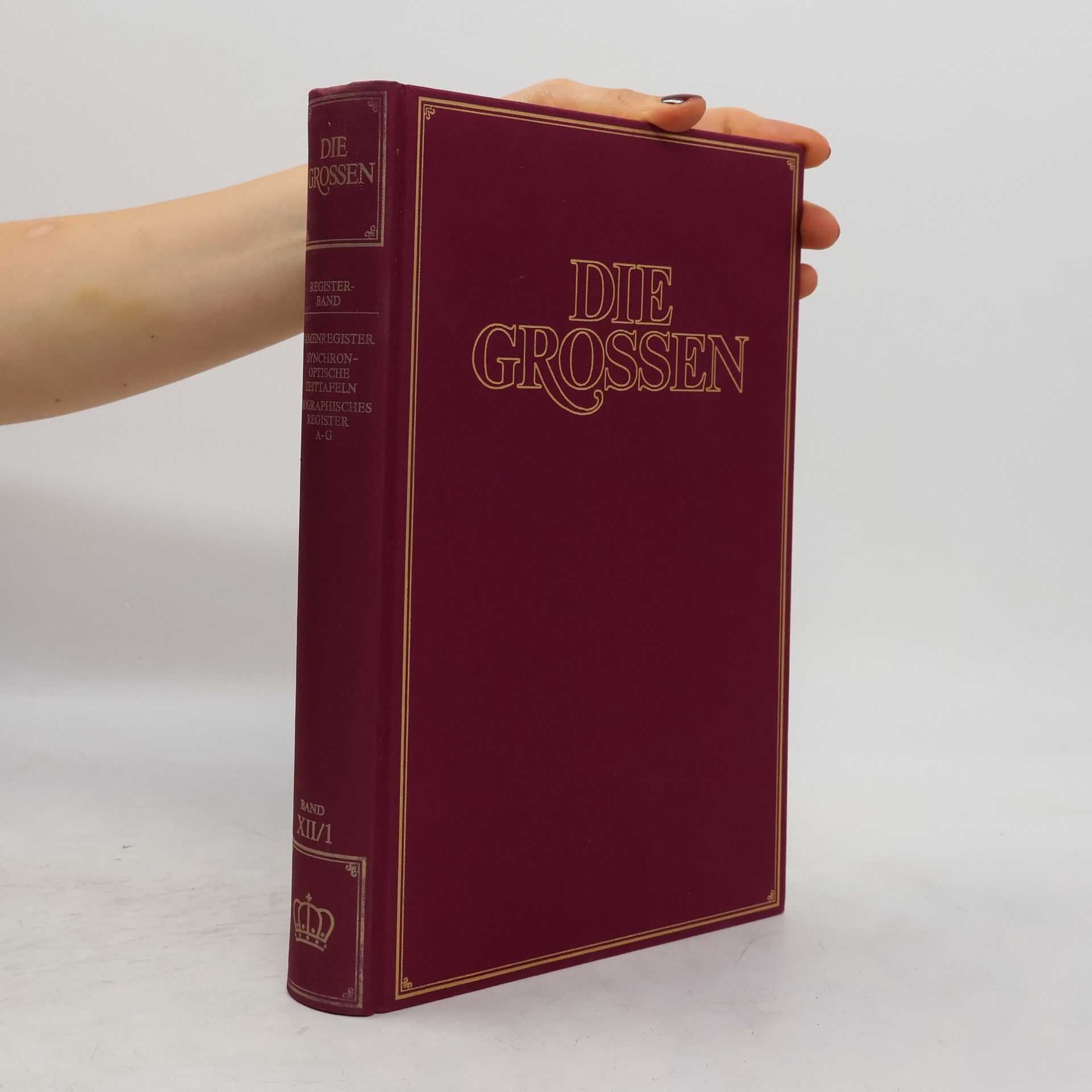 Autores varios Die Grossen XII/1