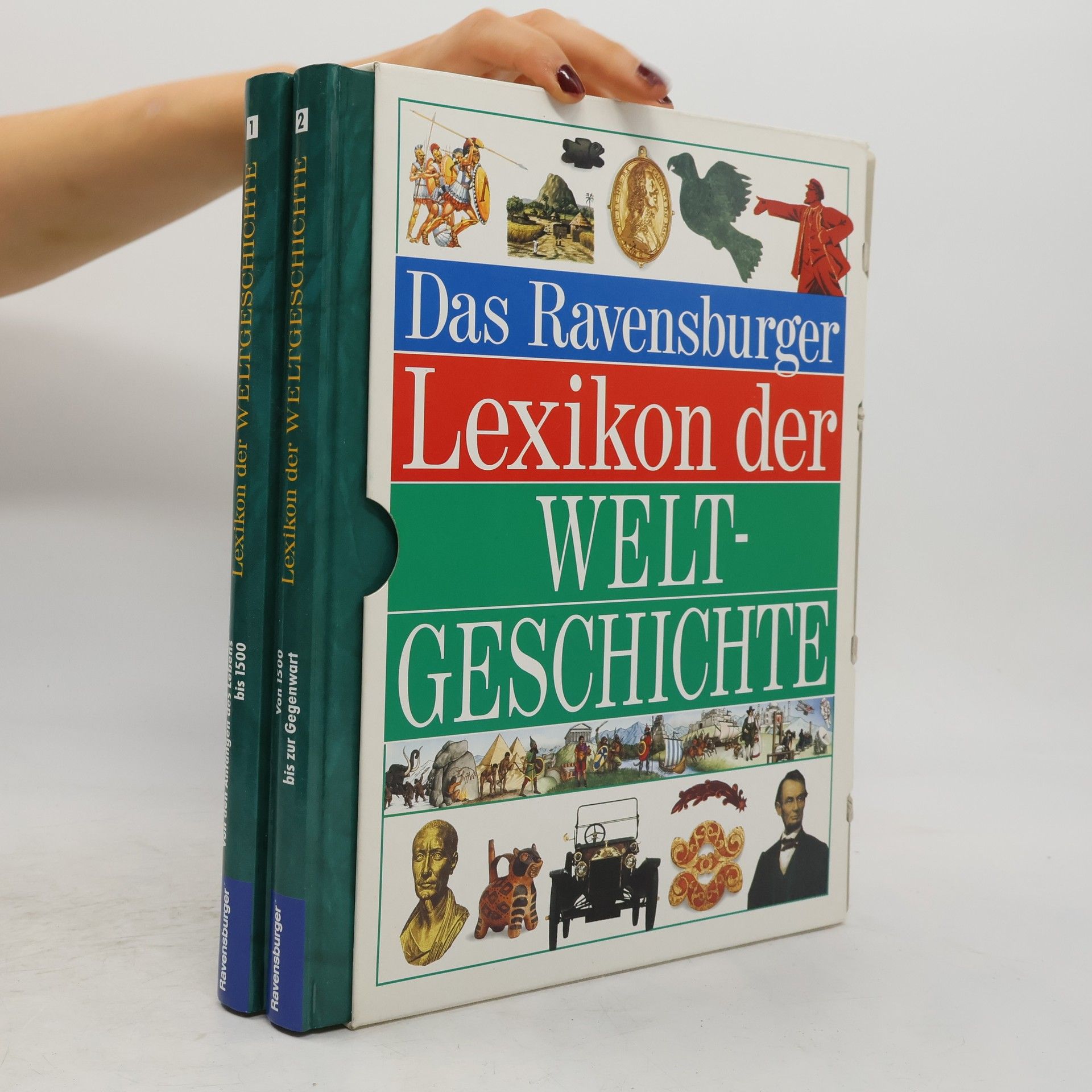 Collectif d'auteurs Das Ravensburger Lexikon der Weltgeschichte 1-2