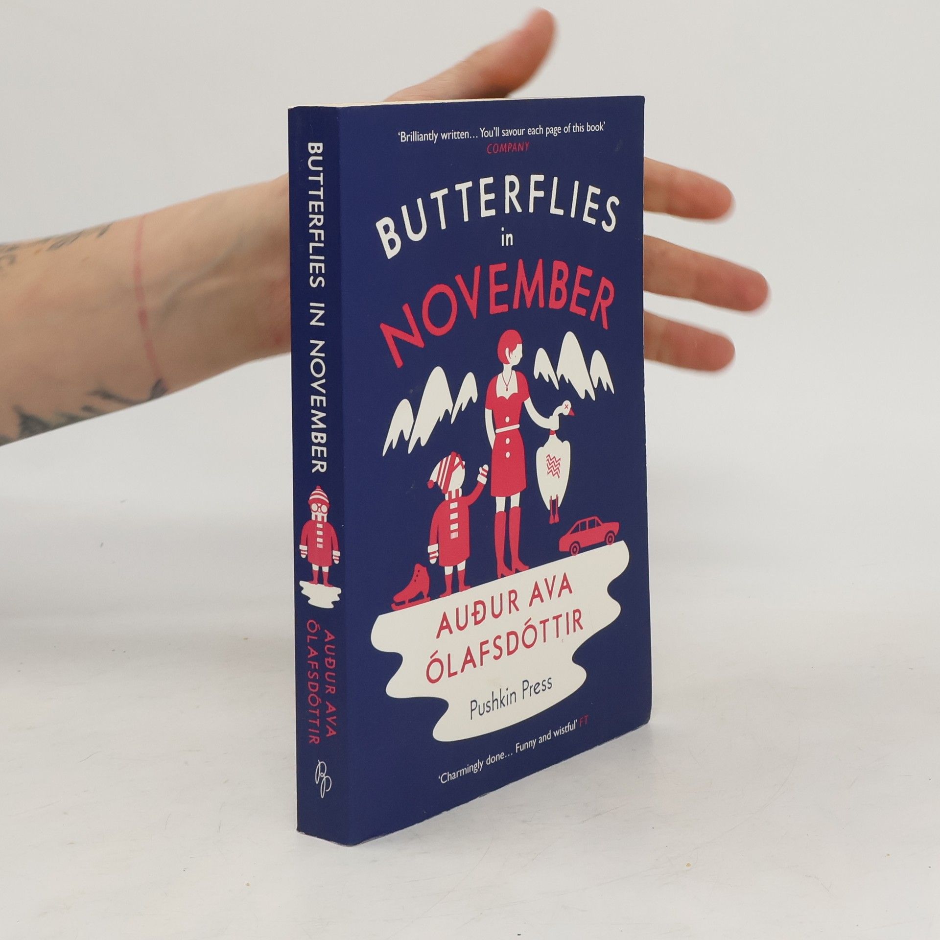Auður Ava Ólafsdóttir Butterflies in November