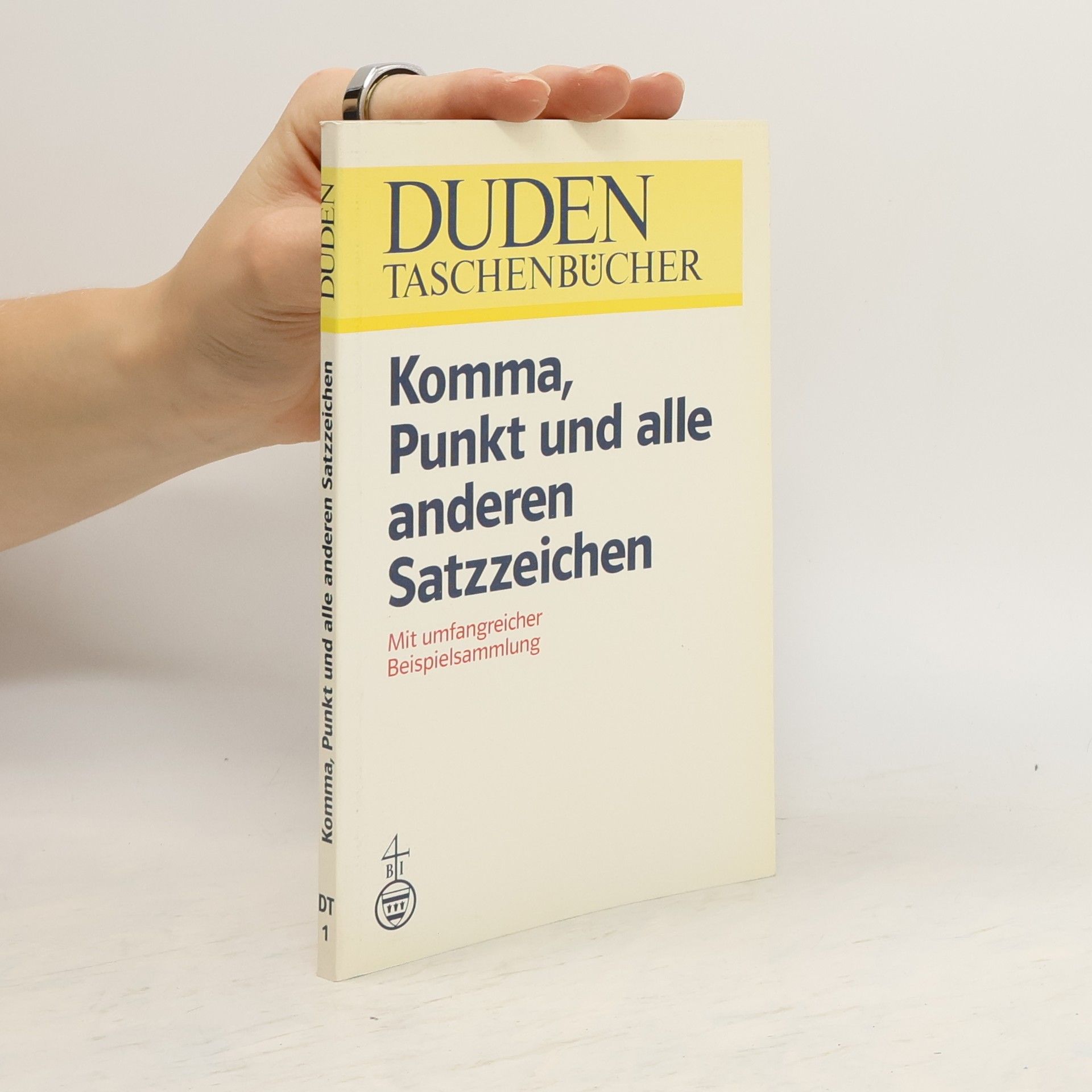 Dieter Berger Duden Komma, Punkt und alle anderen Satzzeichen