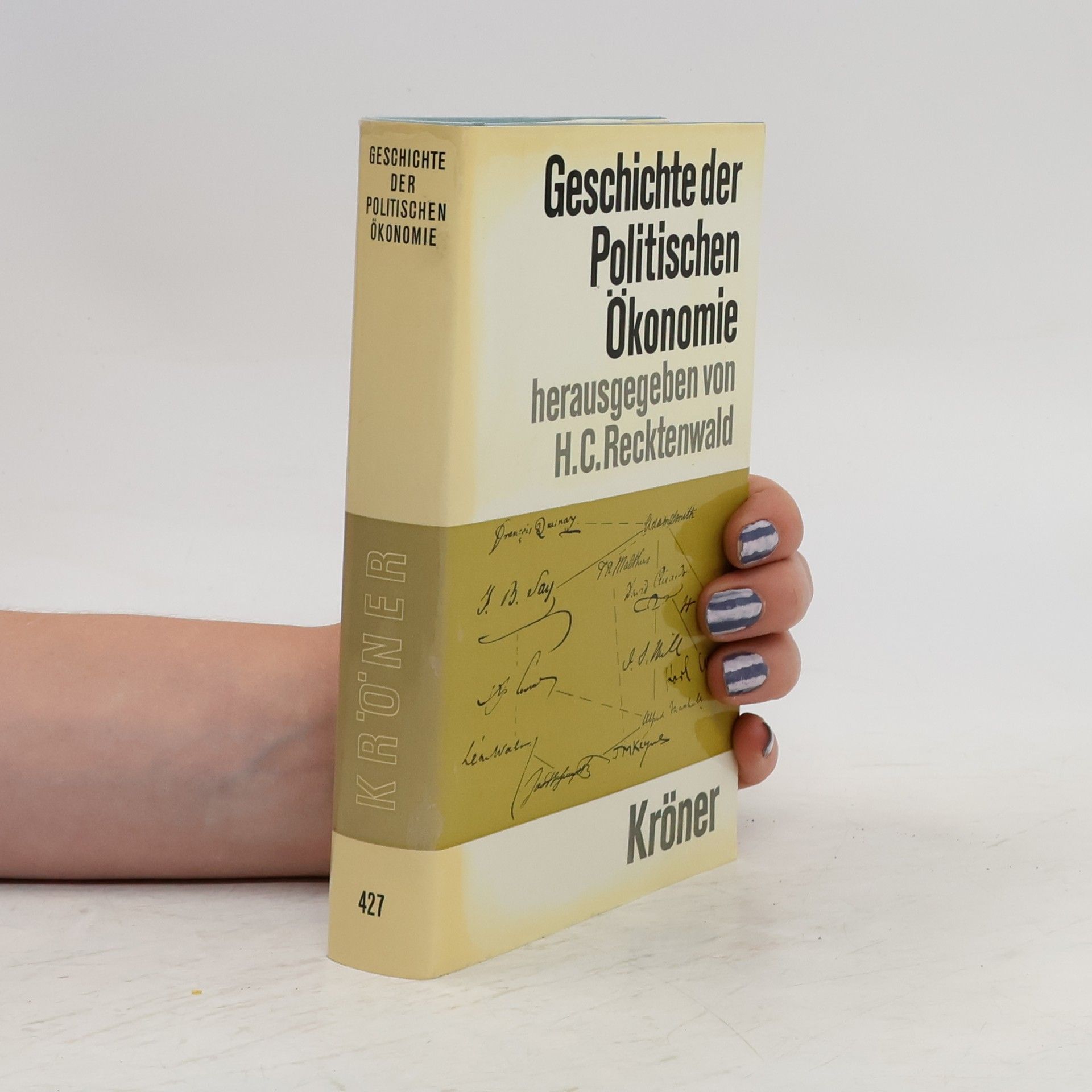 Horst Cl. Recktenwald Geschichte der politischen Ökonomie