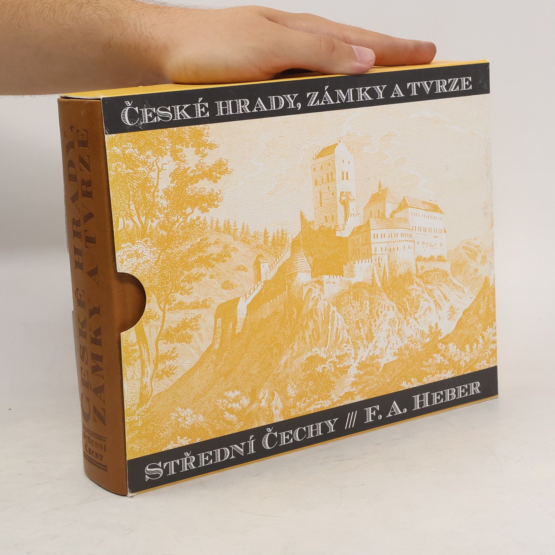 Franz Alexander Heber České hrady, zámky a tvrze IV. - Střední Čechy