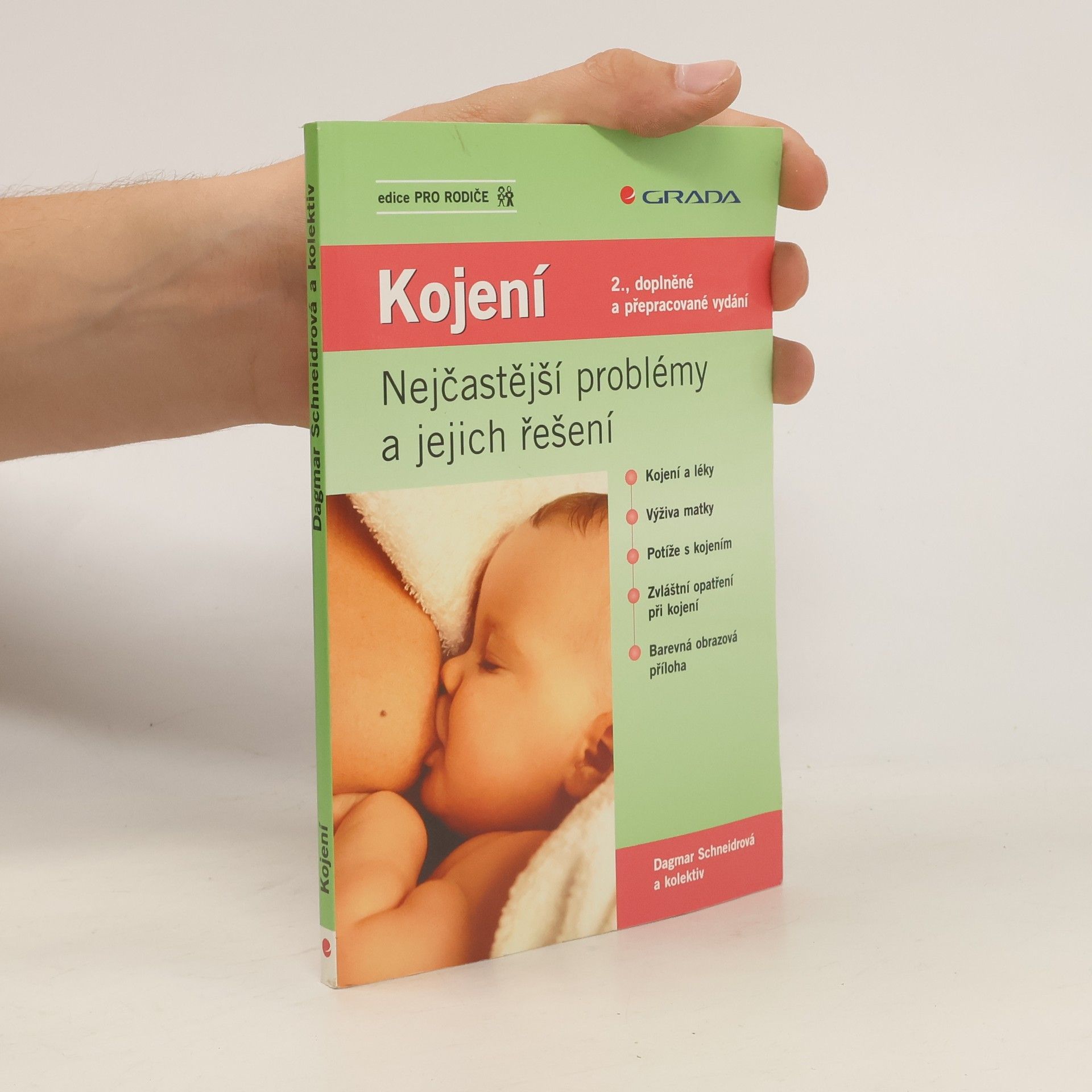Dagmar Schneidrová Kojení. Nejčastější problémy a jejich řešení