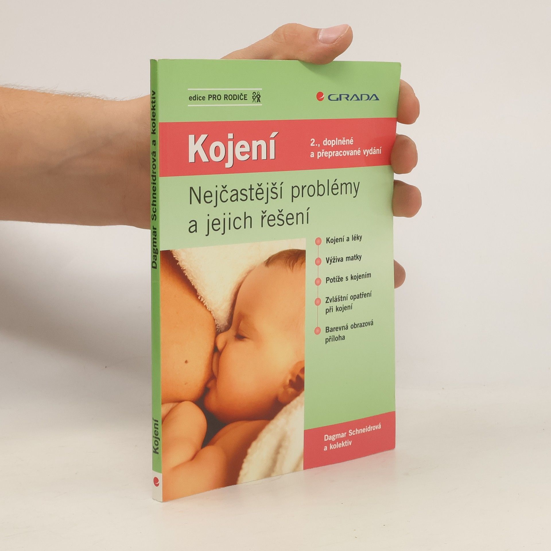 Dagmar Schneidrová Kojení. Nejčastější problémy a jejich řešení