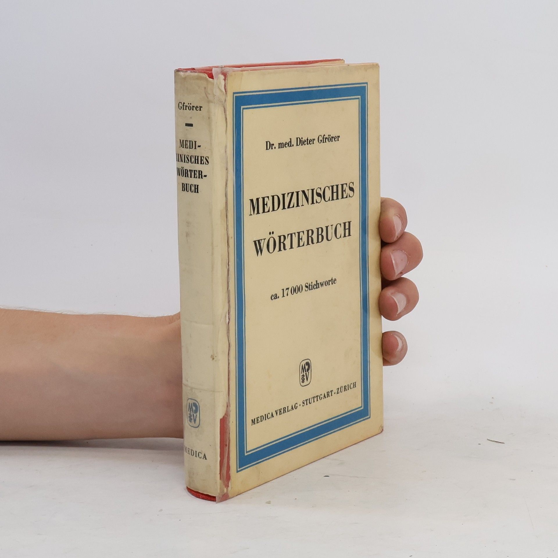 Dieter Gfrörer Medizinisches Wörterbüch