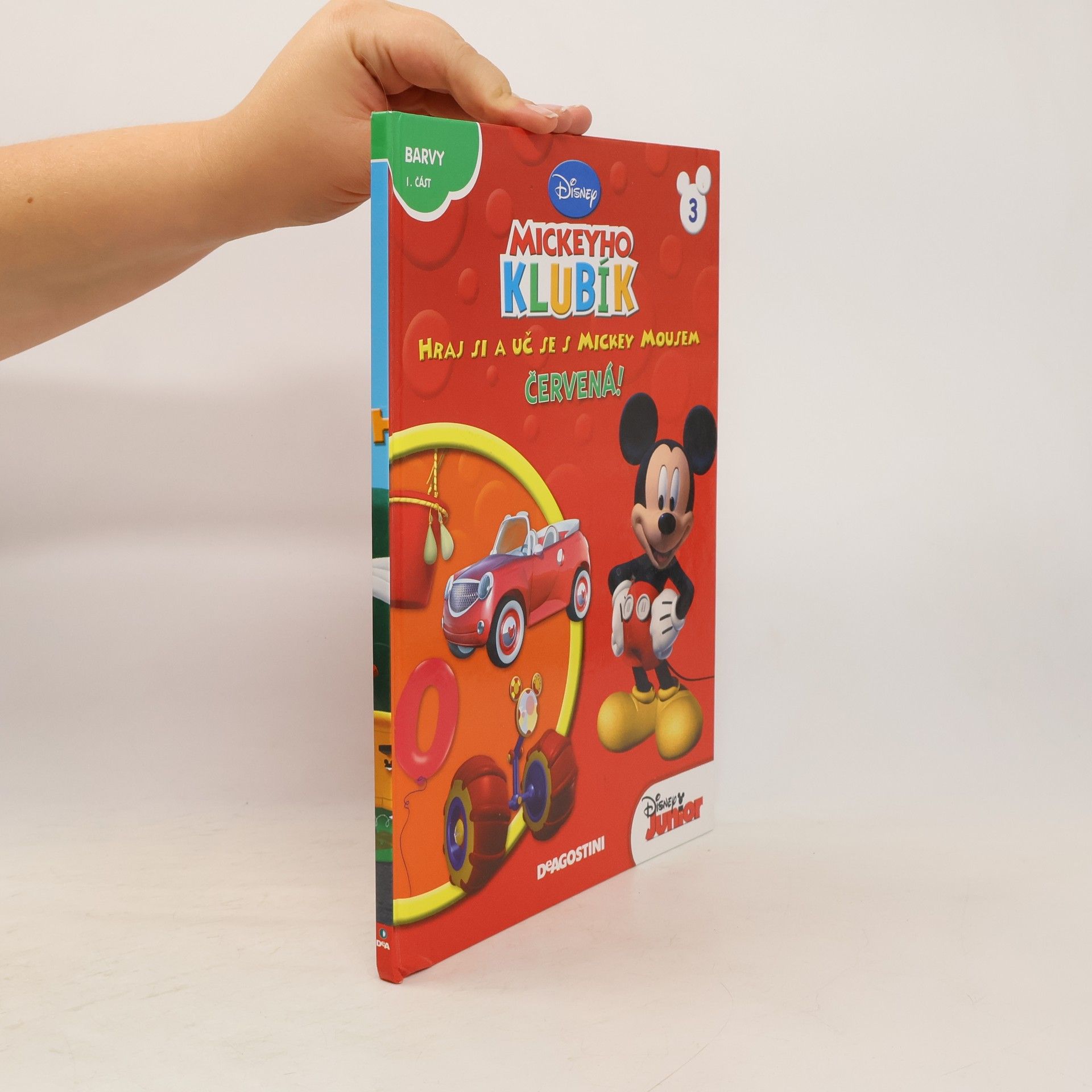 Autores varios Mickeyho Klubík. Hraj si a uč se s Mickey Mousem 3. Červená!