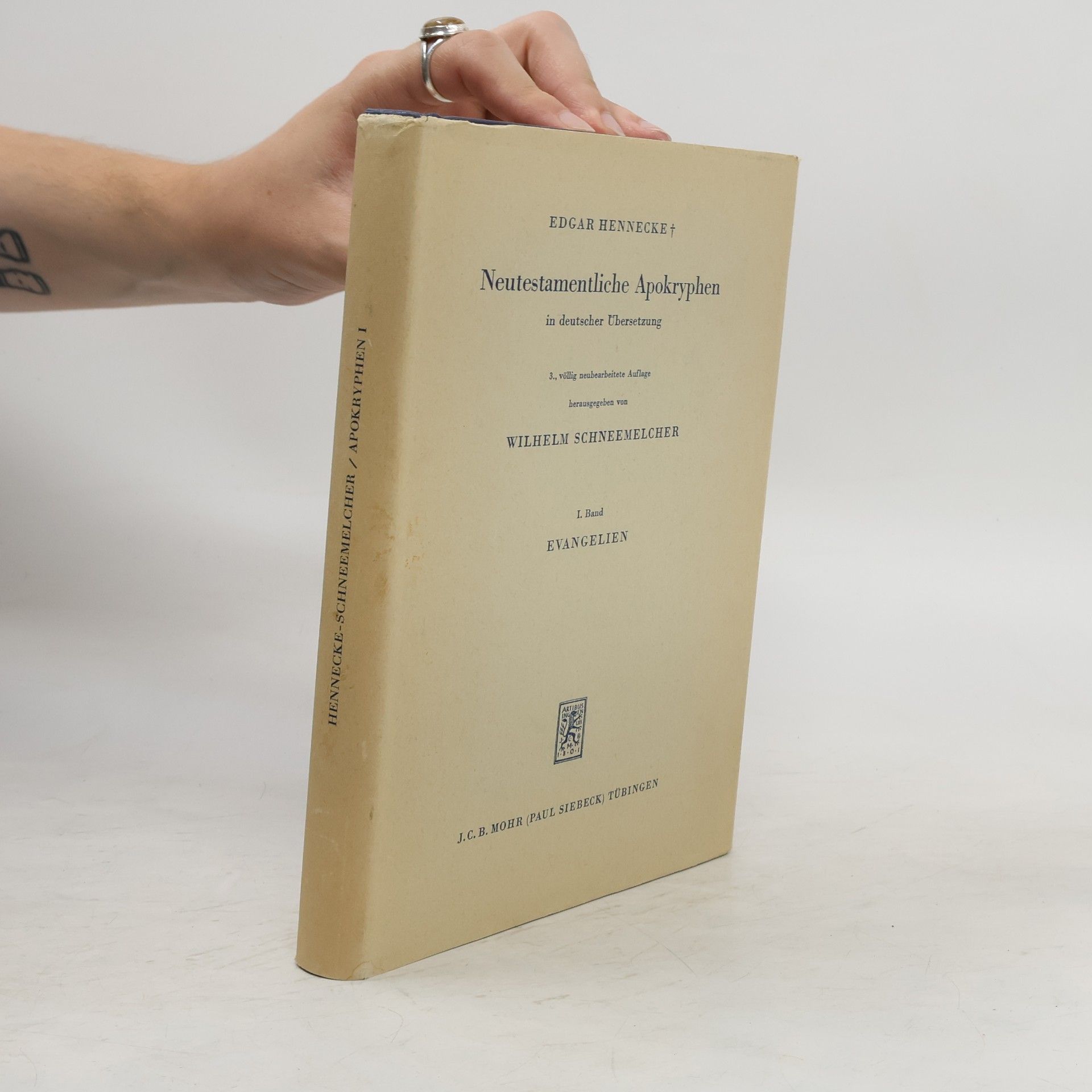 Wilhelm Schneemelcher Neutestamentliche Apokryphen