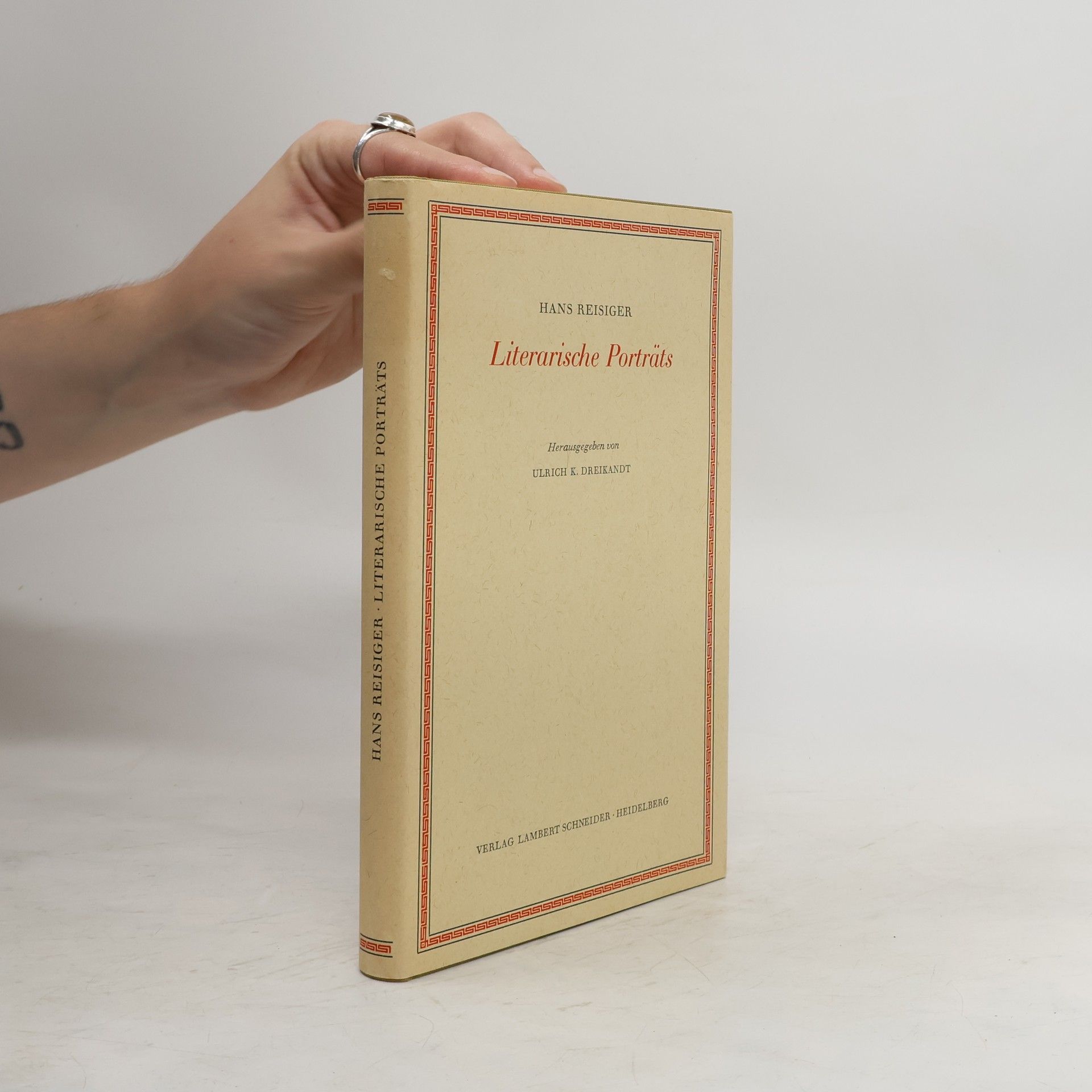 Hans Reisiger Literarische Porträts