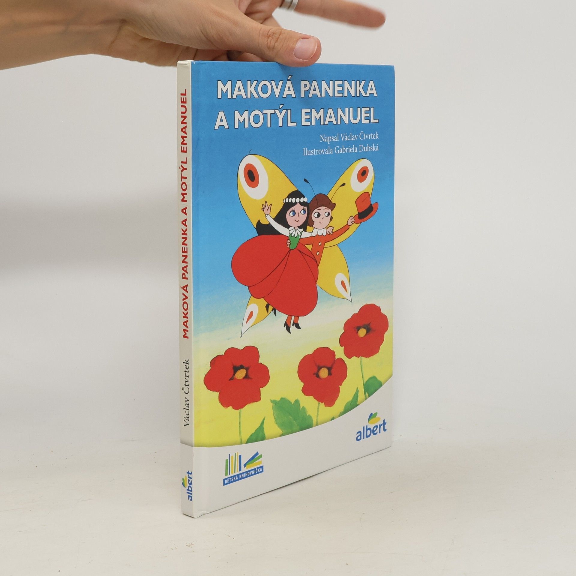 Maková panenka a motýl Emanuel