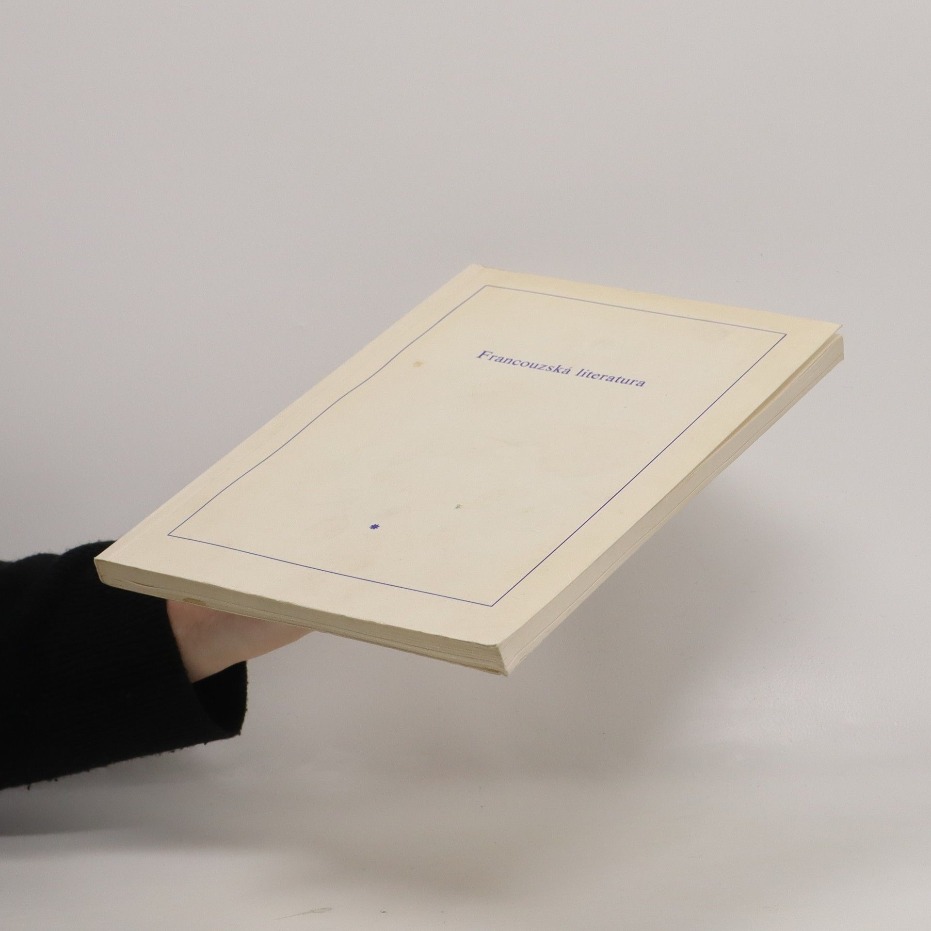 Collectif d'auteurs Francouzská literatura