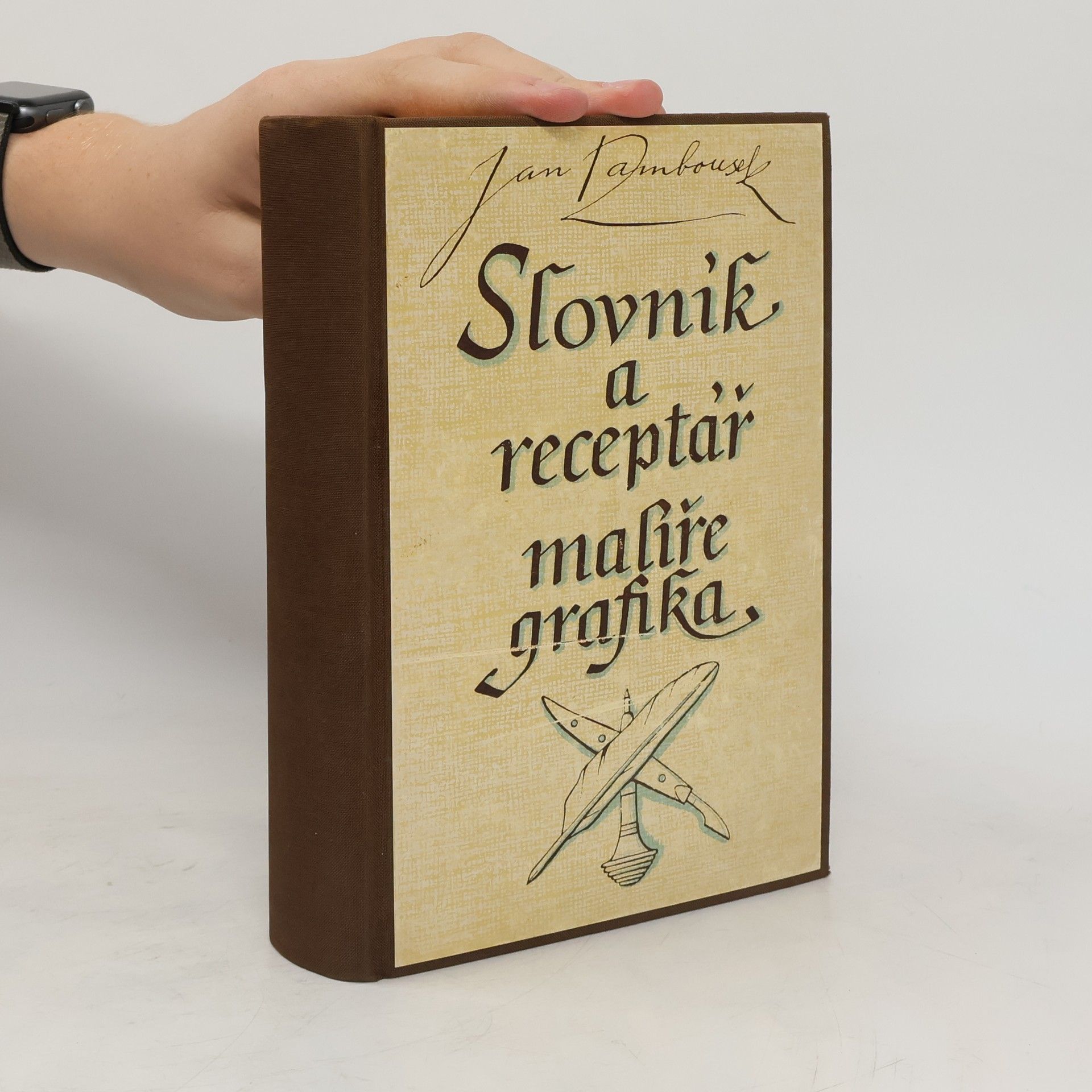 Jan Rambousek Slovník a receptář malíře-grafika