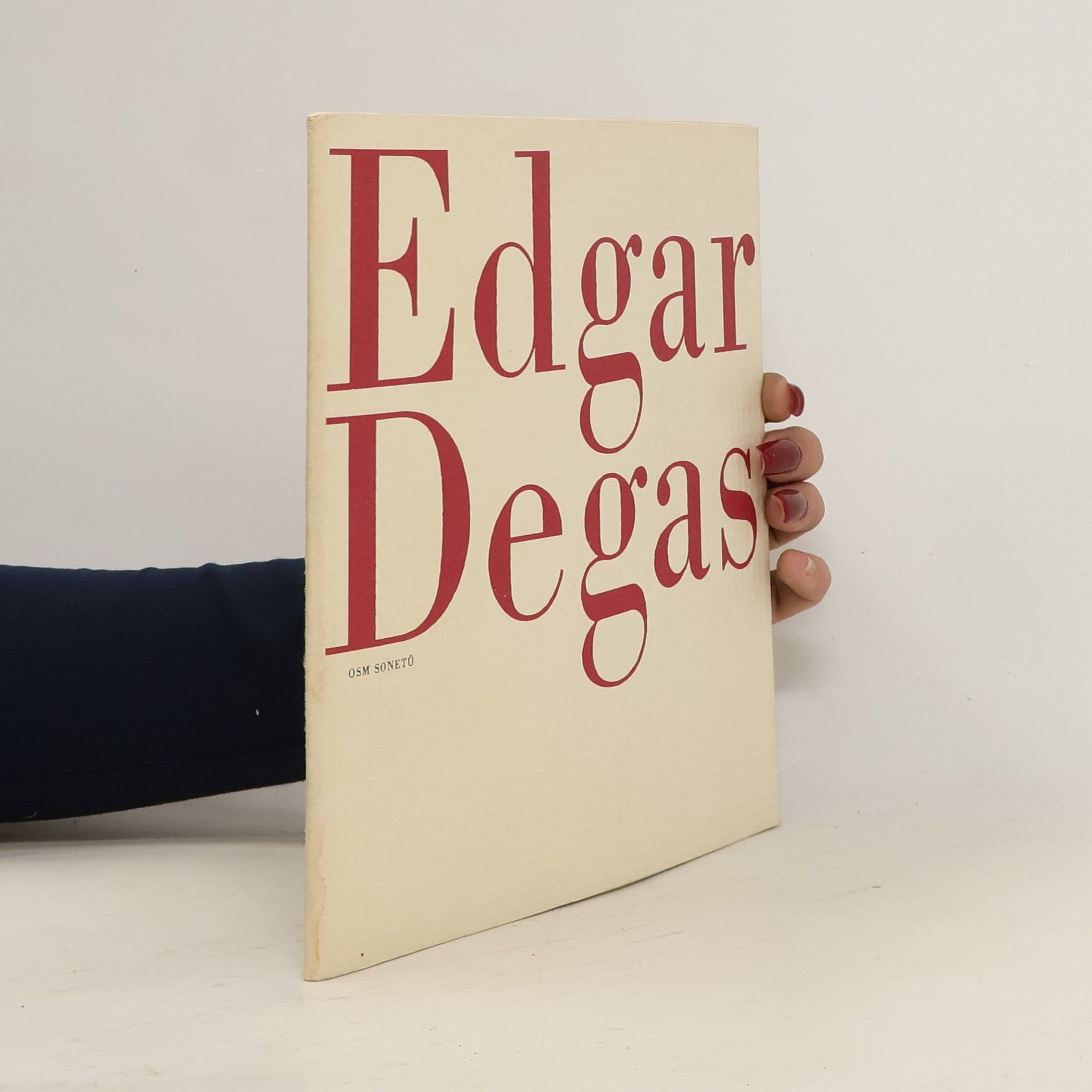 Edgar Degas Osm sonetů