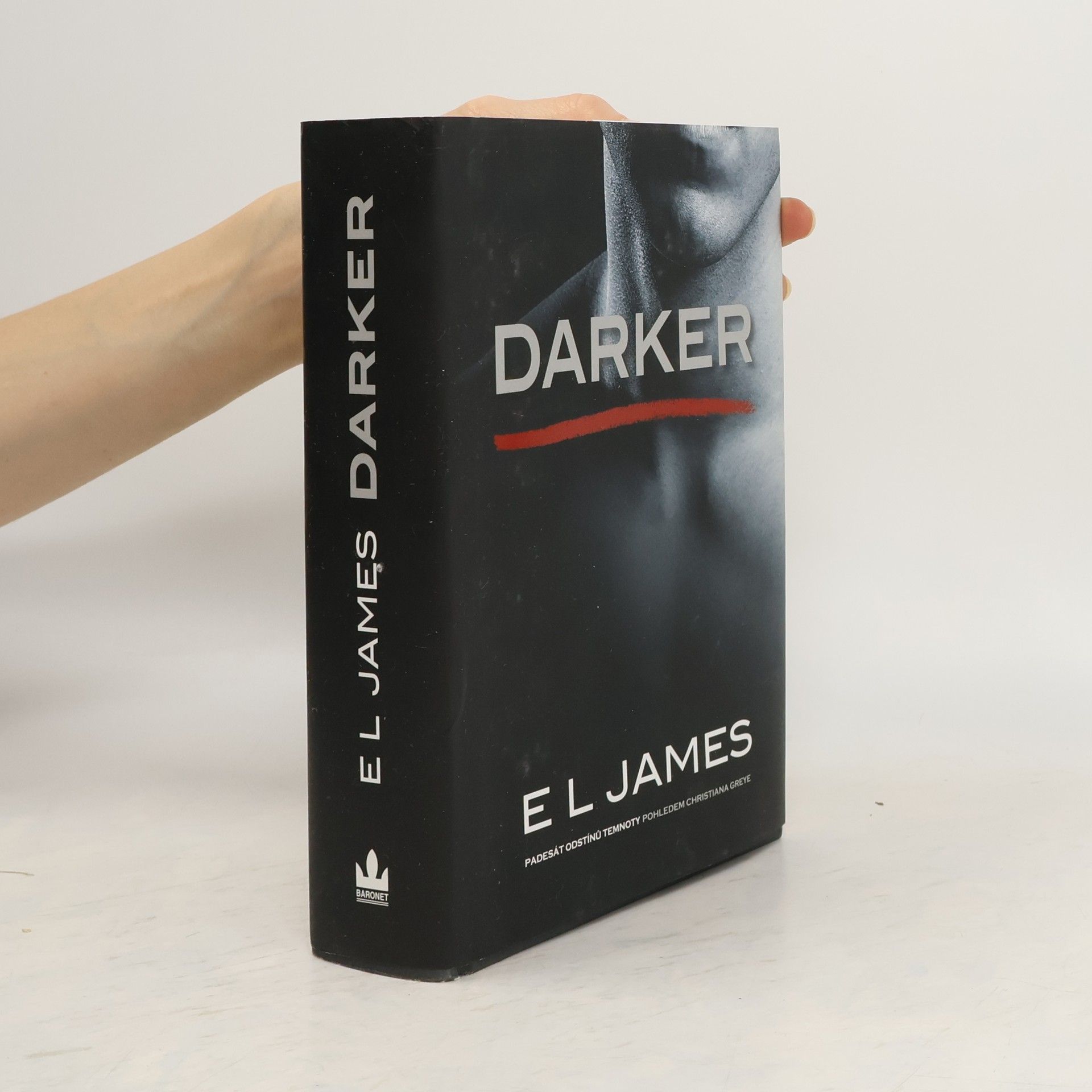 E L James Darker