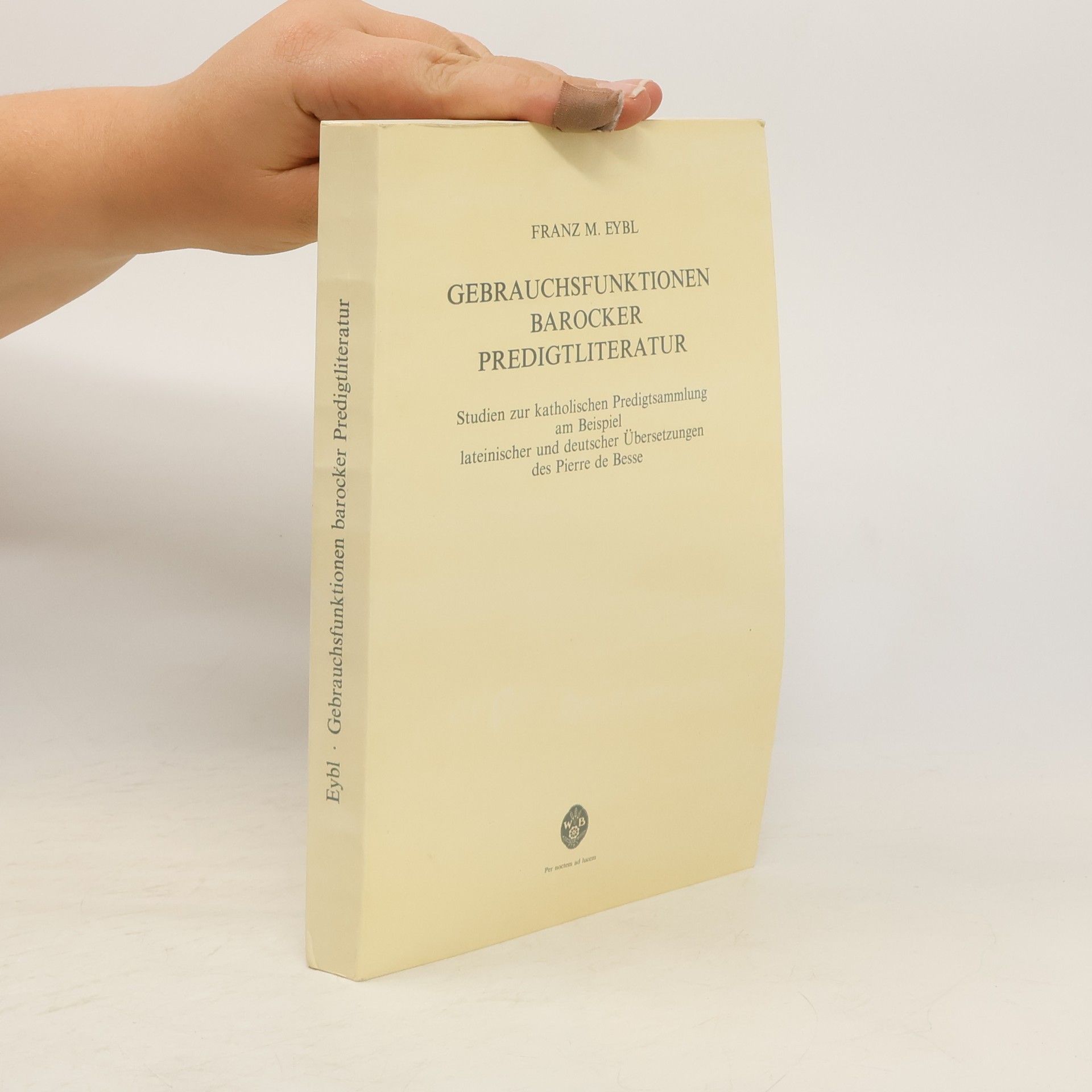 Gebrauchsfunktionen barocker Predigtliteratur