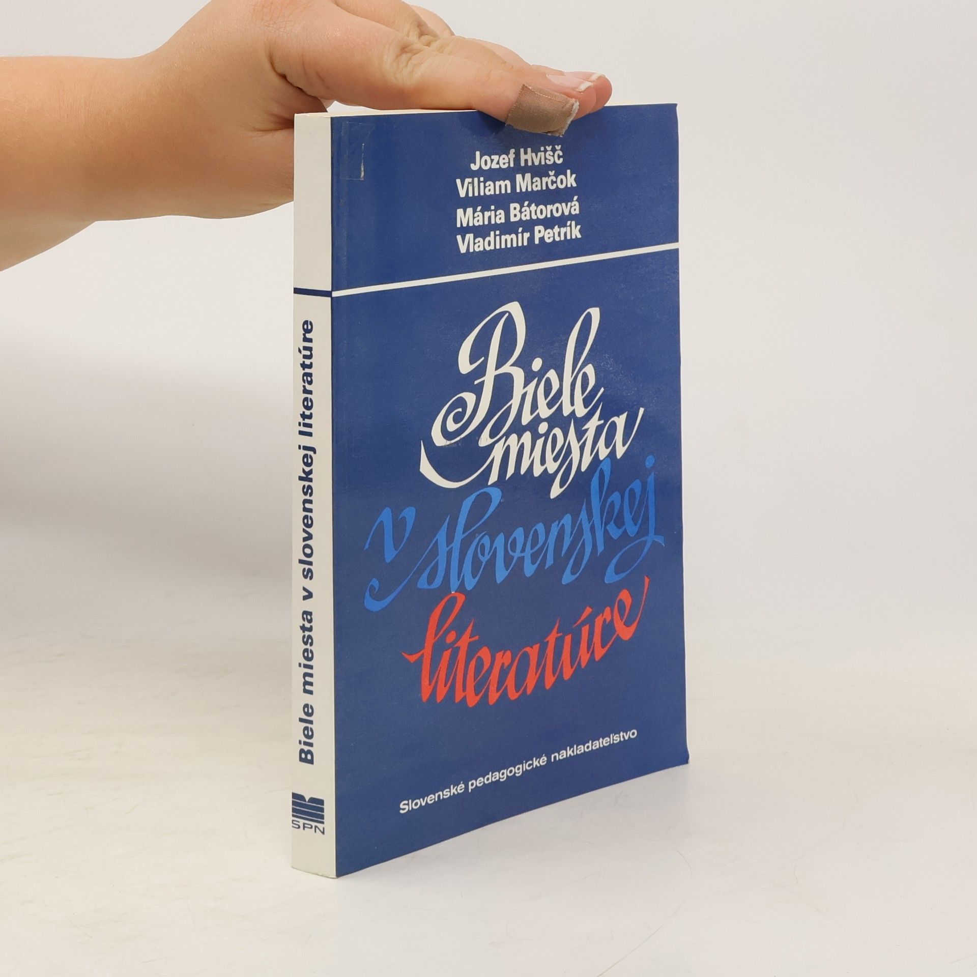 Mária Bátorová Biele miesta v slovenskej literatúre