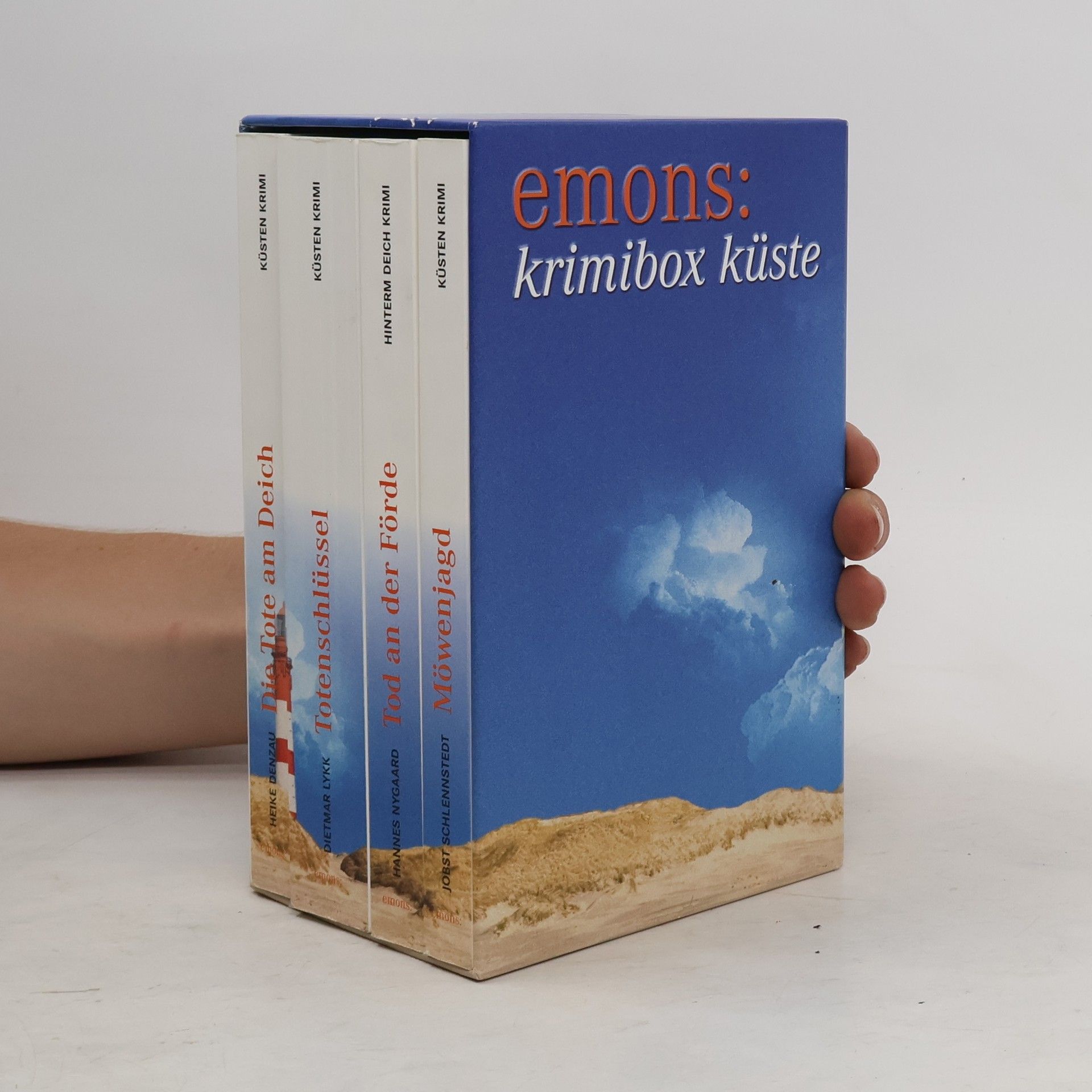 Heike Denzau Emons Krimibox Küste, 4 Bde.