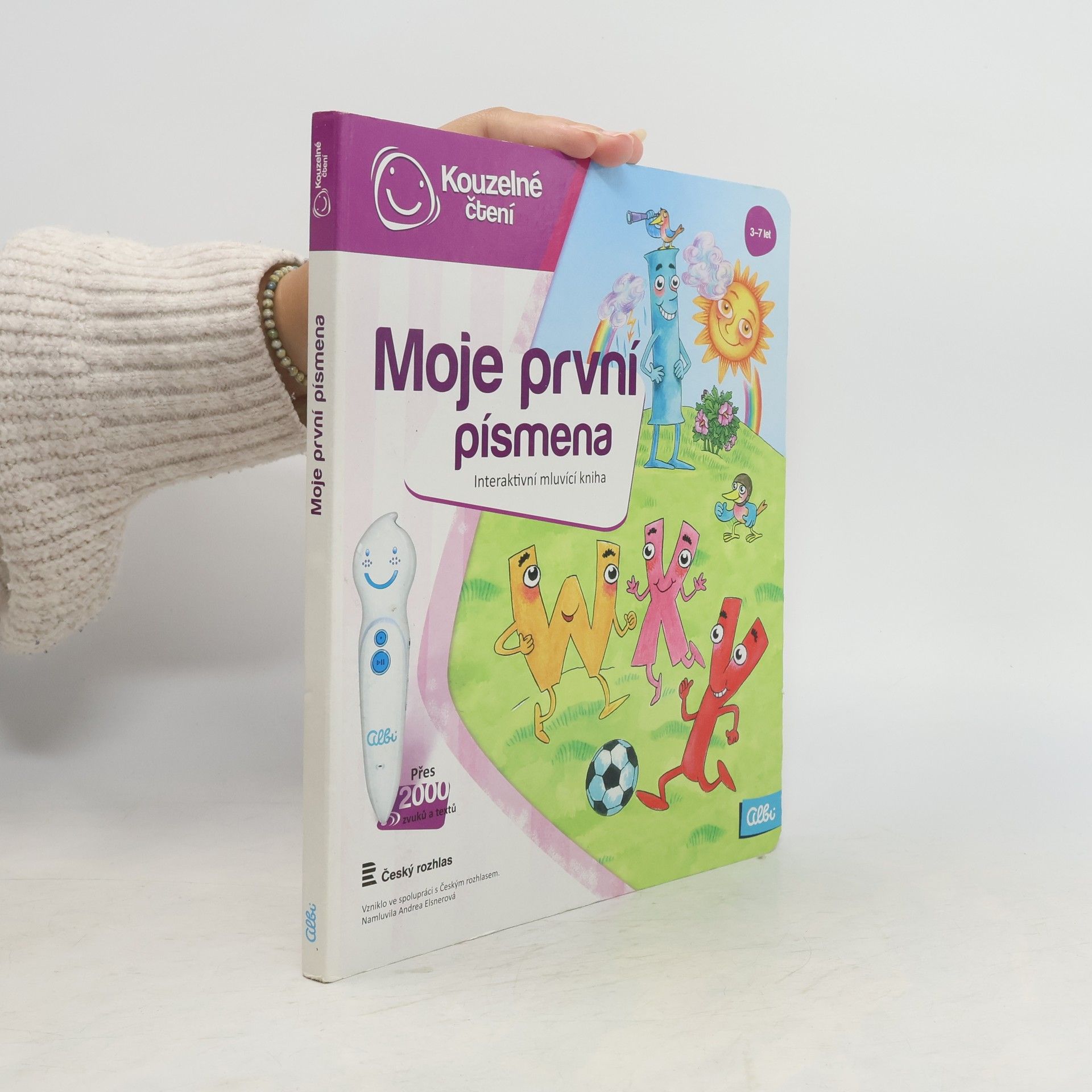 Jan Vodňanský Moje první písmena. Interaktivní mluvící kniha