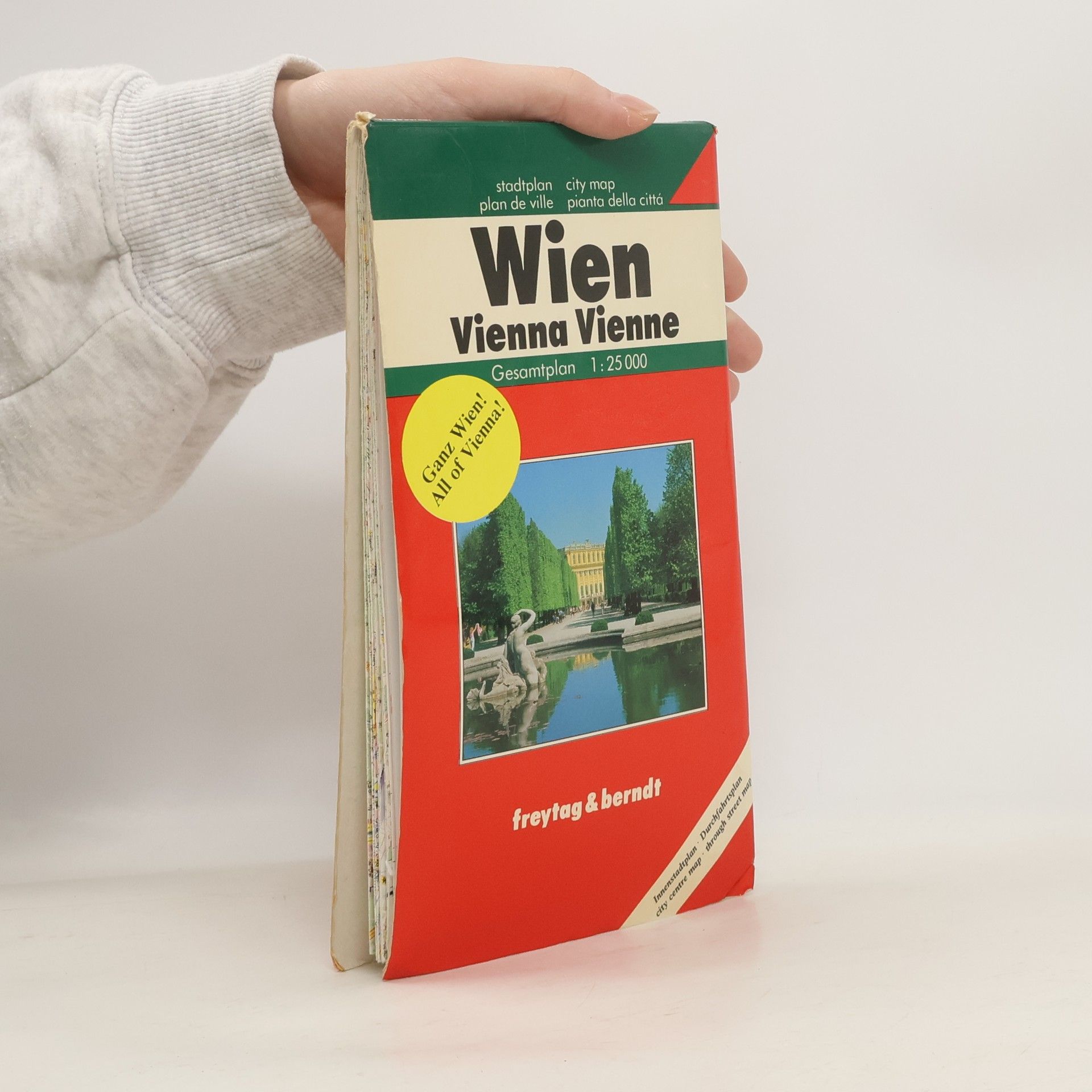 Kolektiv autorů Wien Stadtplan : Gesamtplan : 1:25000