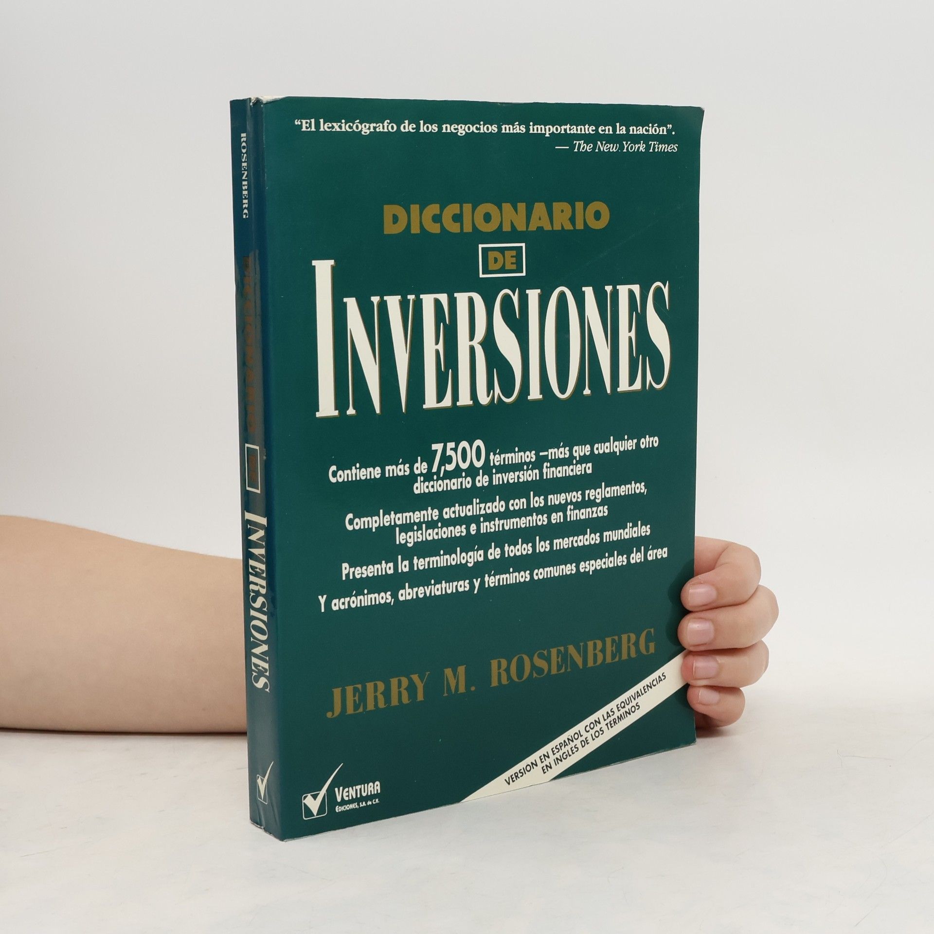 Jerry Martin Rosenberg Diccionario de Inversiones