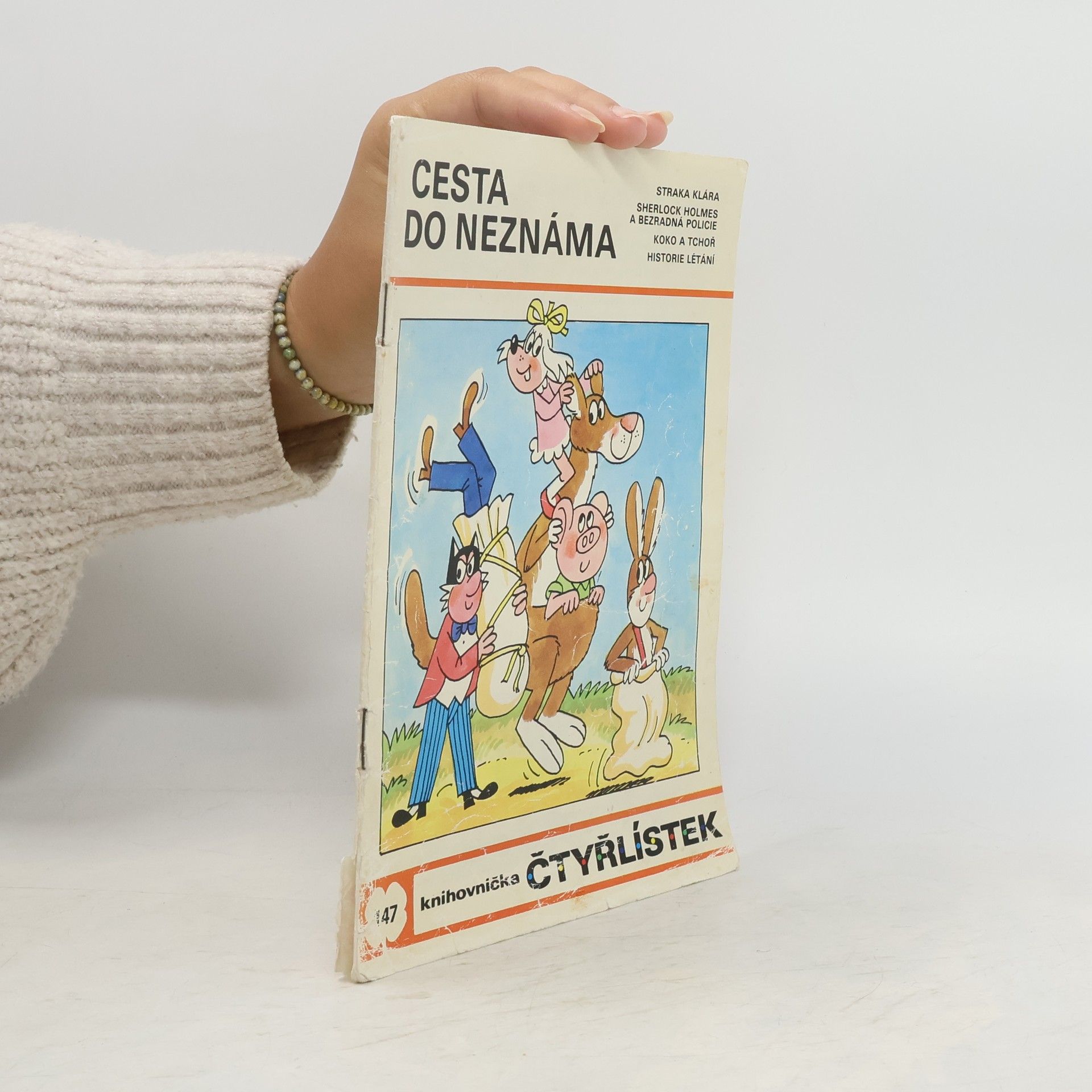 Jaroslav Němeček Čtyřlístek 147. Cesta do neznáma