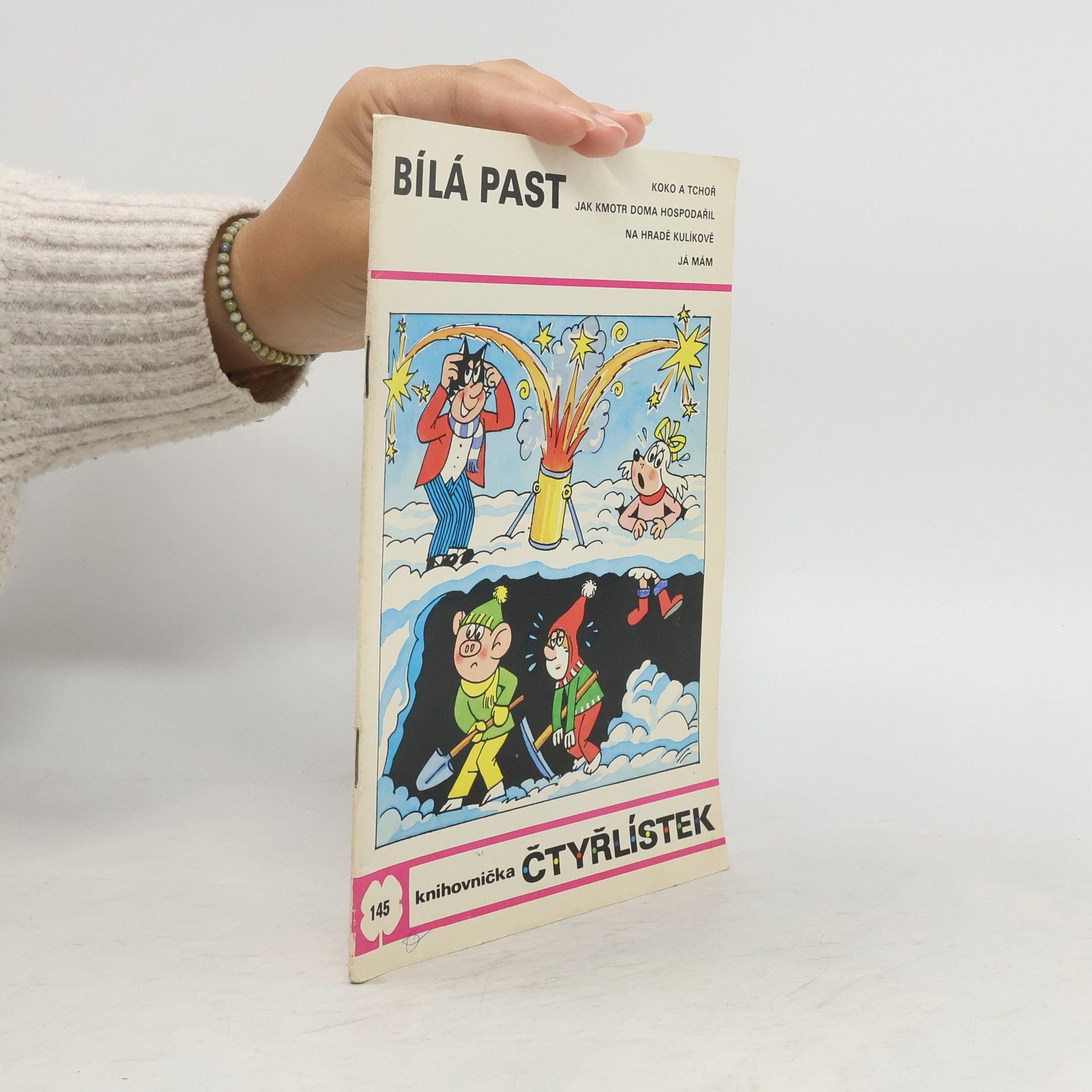 Jaroslav Němeček Čtyřlístek 145. Bílá past