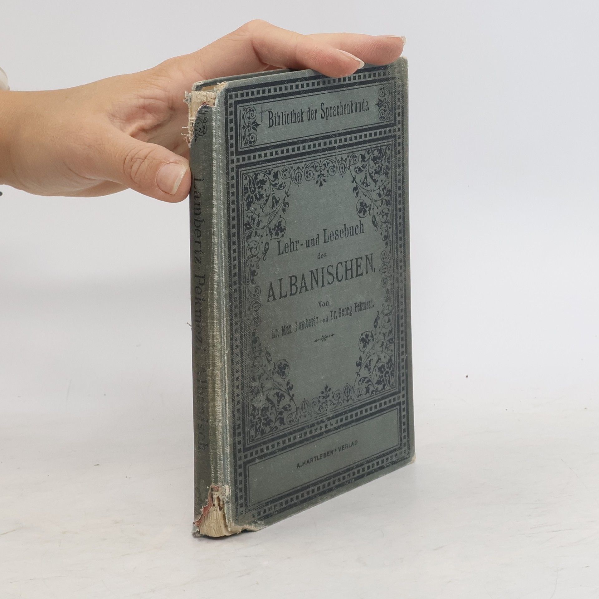 Maximilian Lambertz Lehr- und Lesebuch des Albanischen