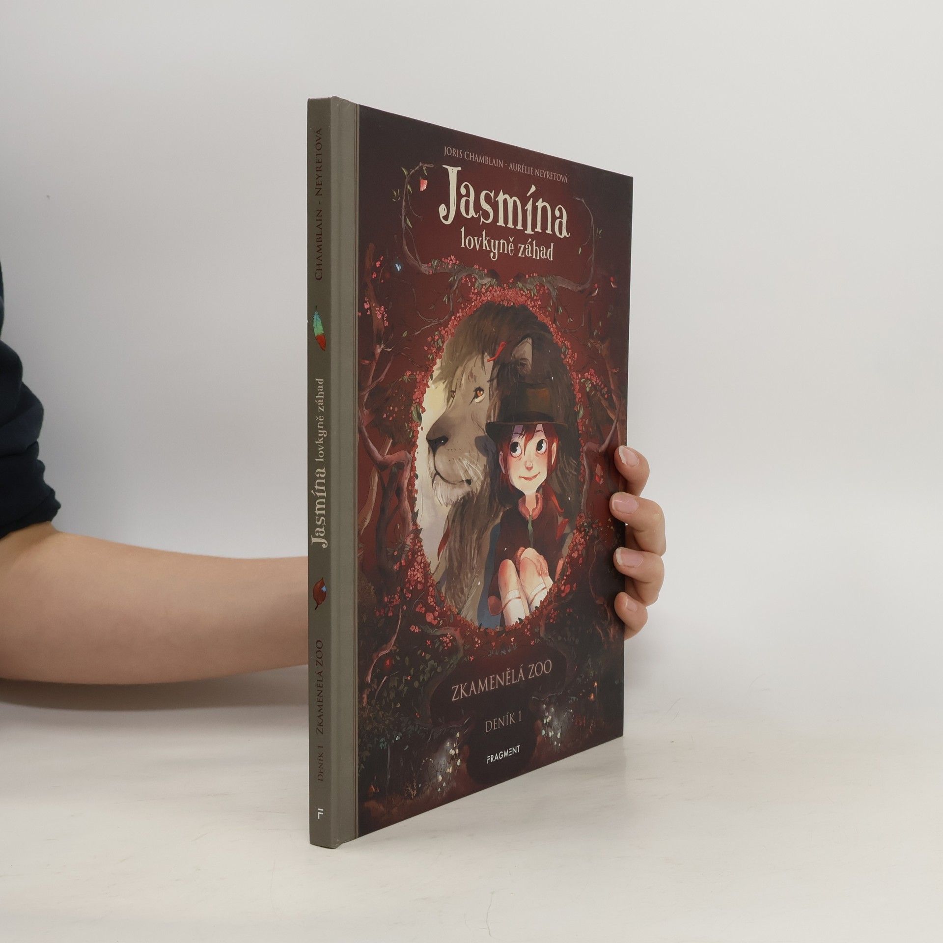 Joris Chamblain Jasmína lovkyně záhad: Zkamenělá zoo