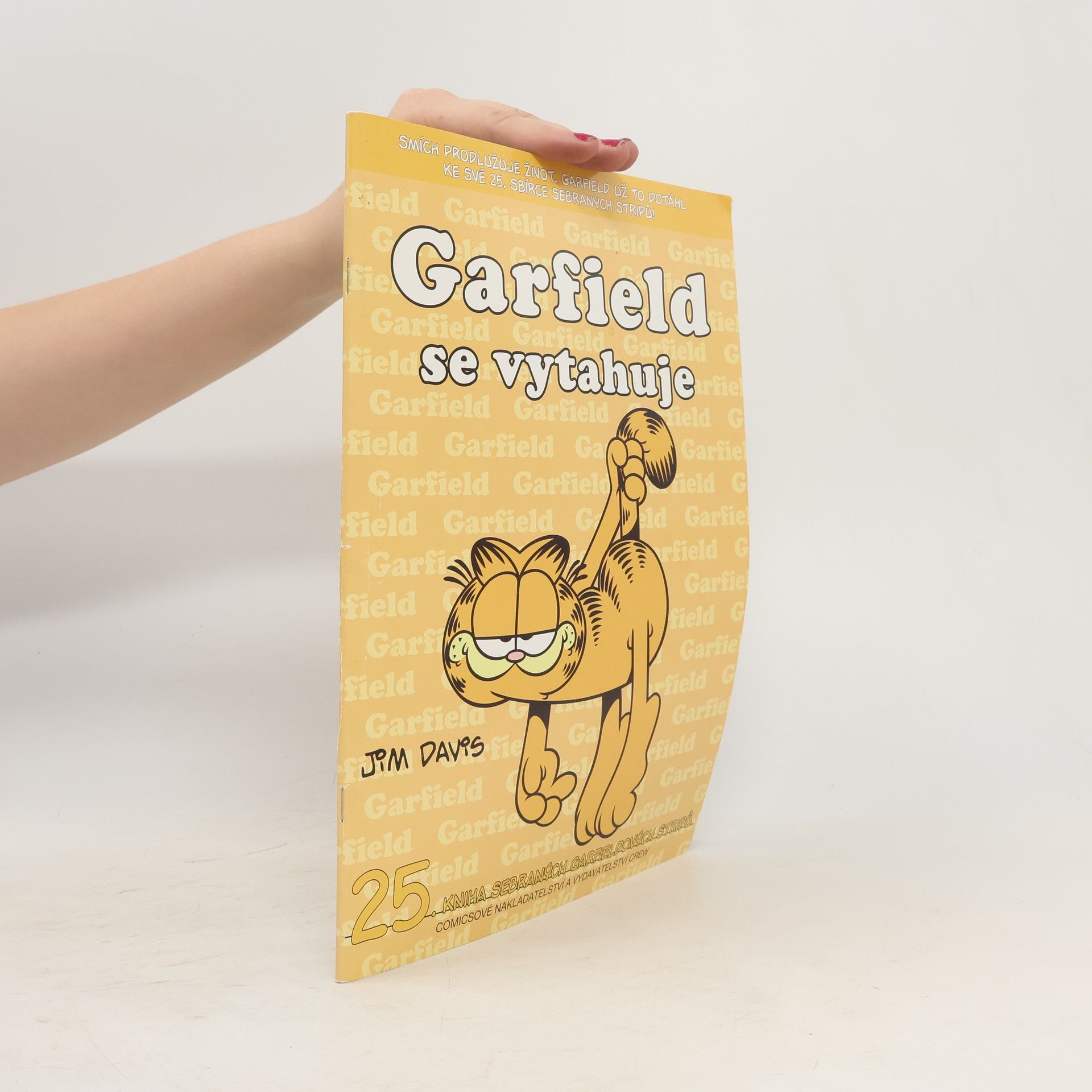 Jim Davis Garfield se vytahuje