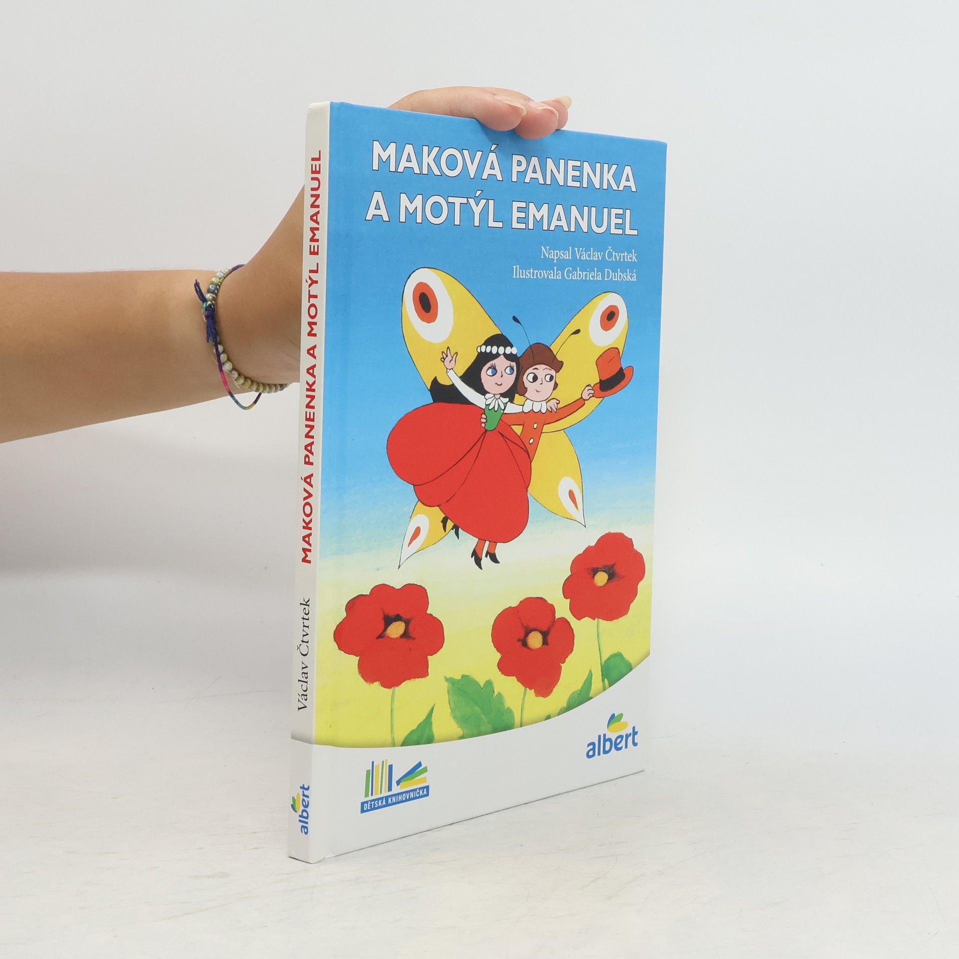 Maková panenka a motýl Emanuel