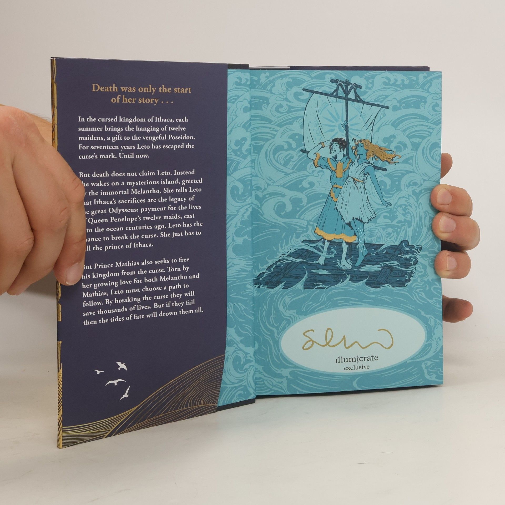 Sarah Underwood Lies We Sing to the Sea (Illumicrate Edition)