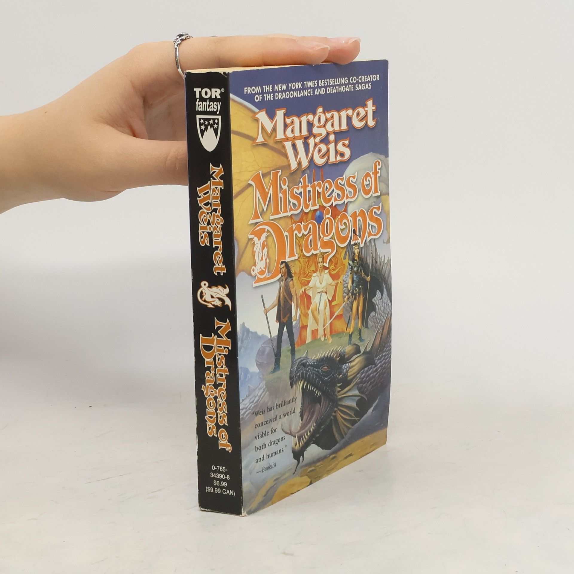 Margaret Weis The Dragonvarld - 1: Mistress of Dragons