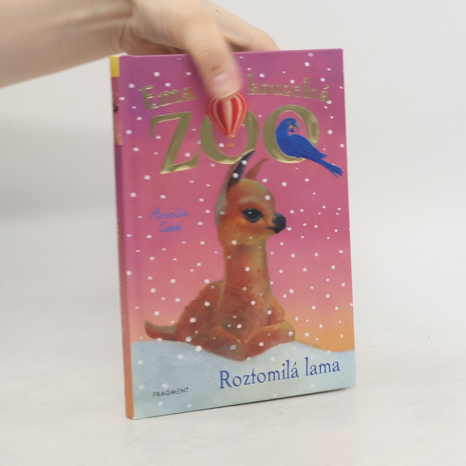 Amelia Cobb Ema a její kouzelná zoo. Roztomilá lama