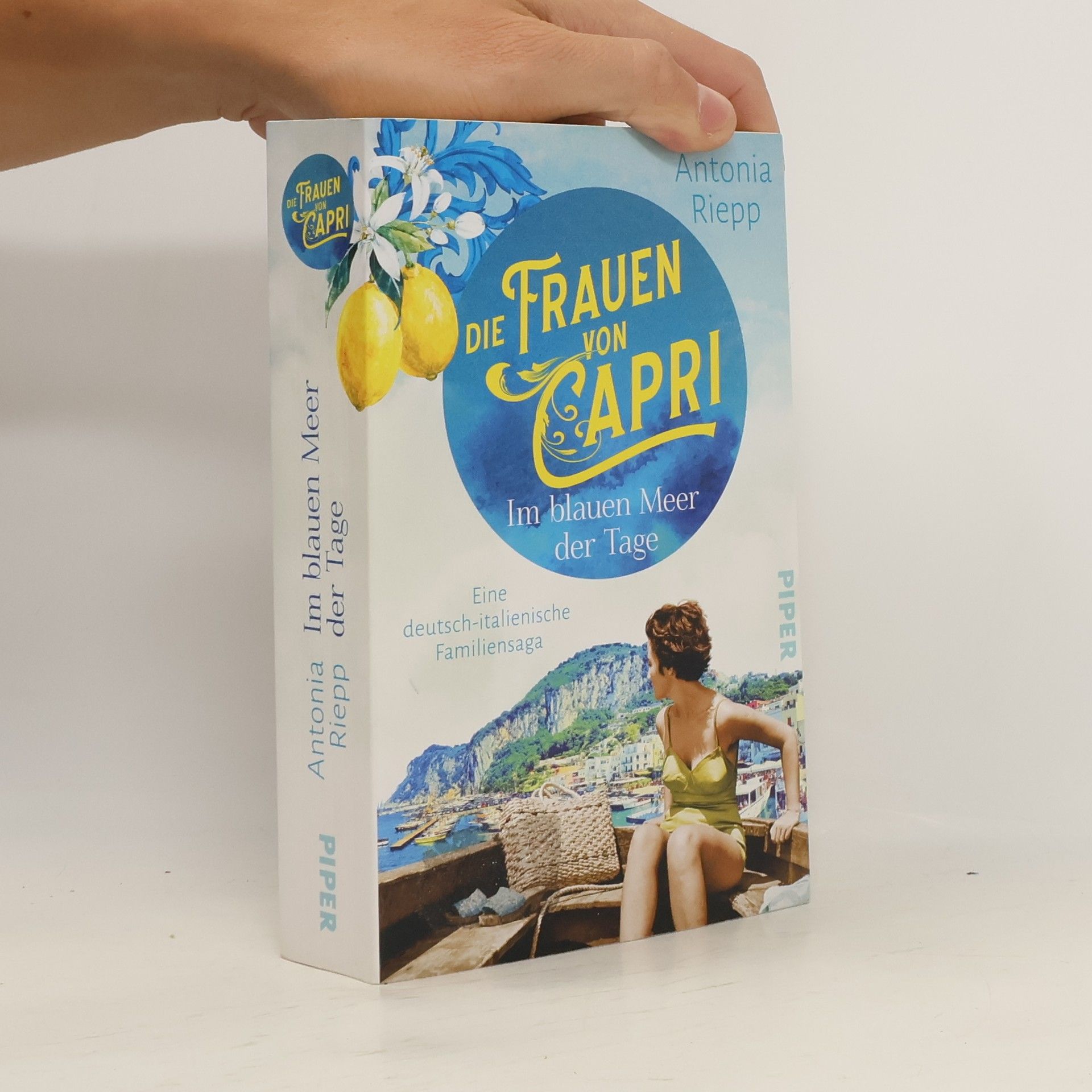 Antonia Riepp Die Frauen von Capri - im blauen Meer der Tage