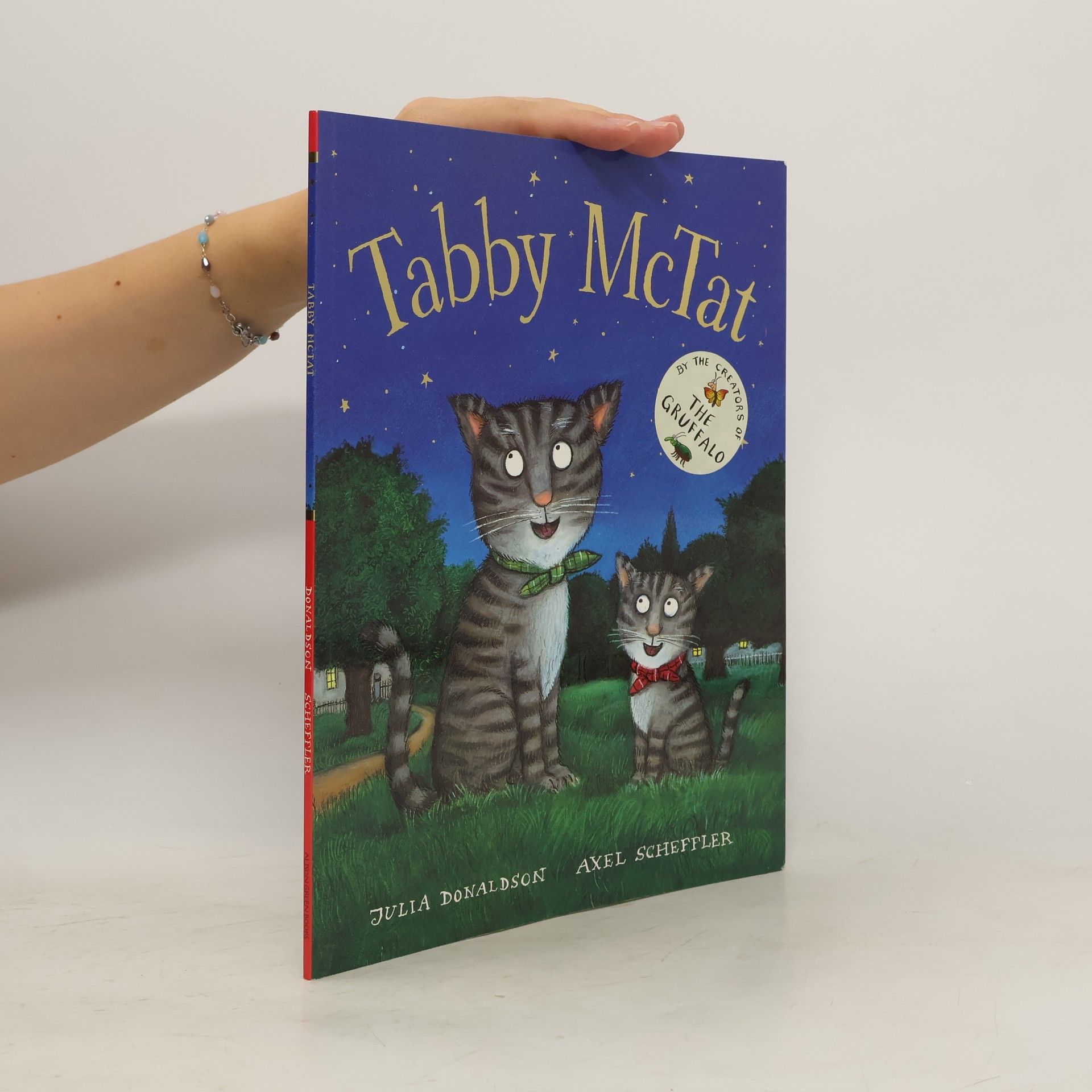 Julia Donaldson Tabby McTat. Tommi Tatze, englische Ausgabe