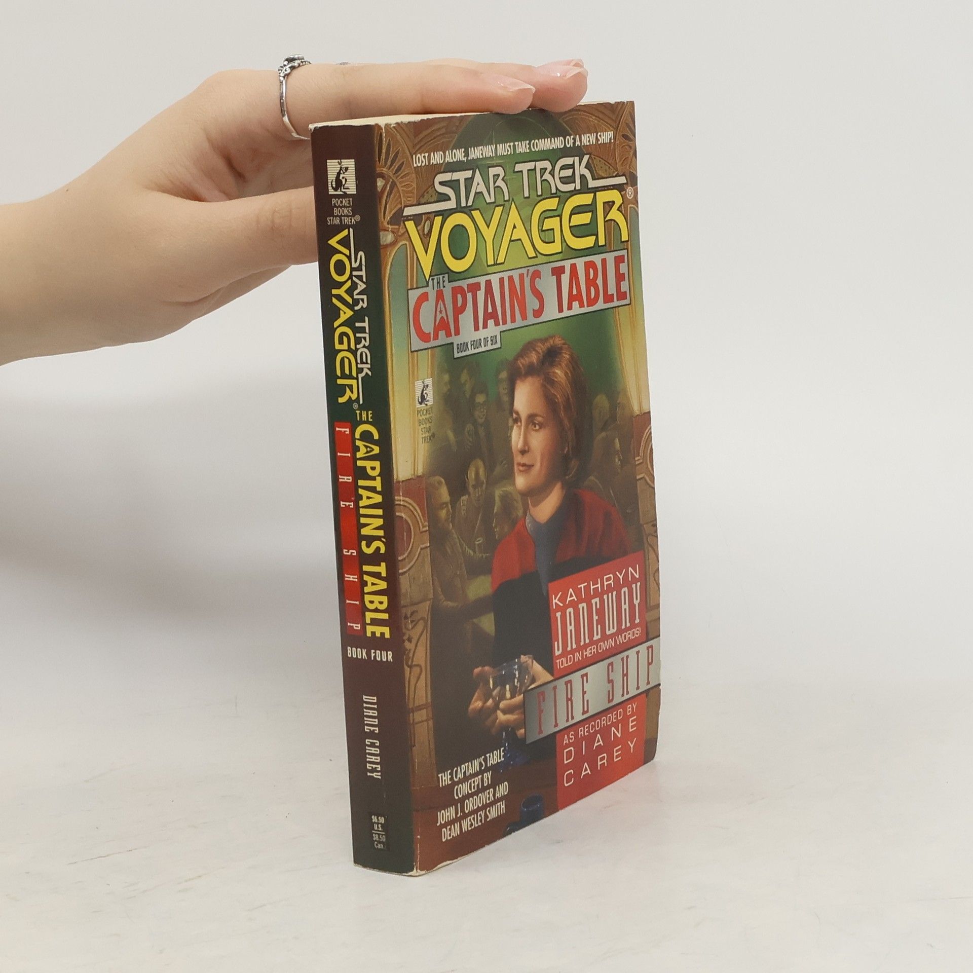 Diane Carey Fire Ship: The Captains Table, Book 4
